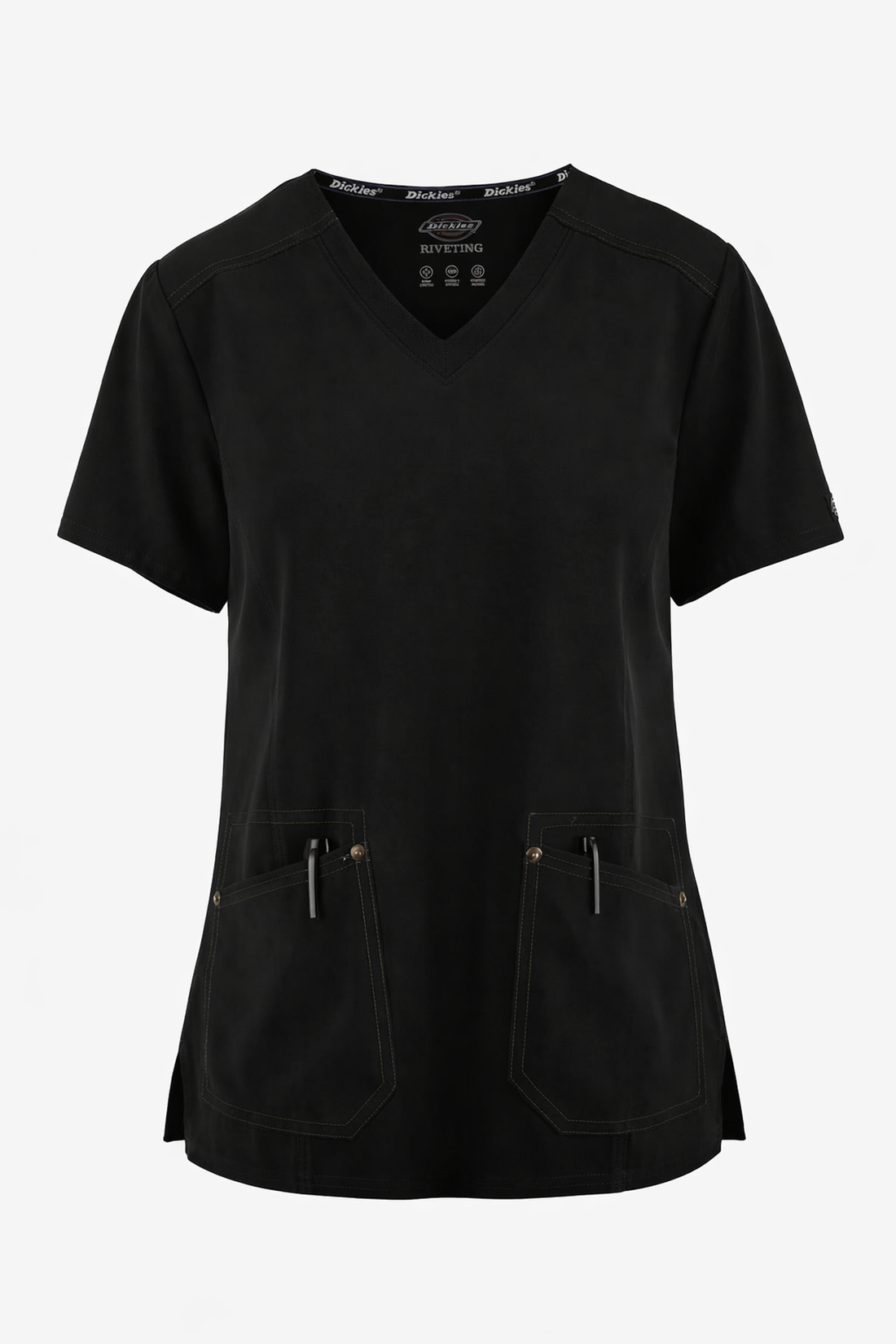 SET TOP + PANTALÓN MUJER DICKIES RIVETING DK747.DK248 - NEGRO