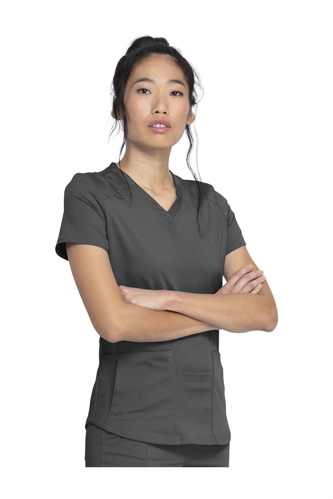 TOP MUJER DICKIES BALANCE DK875 - GRIS OSCURO