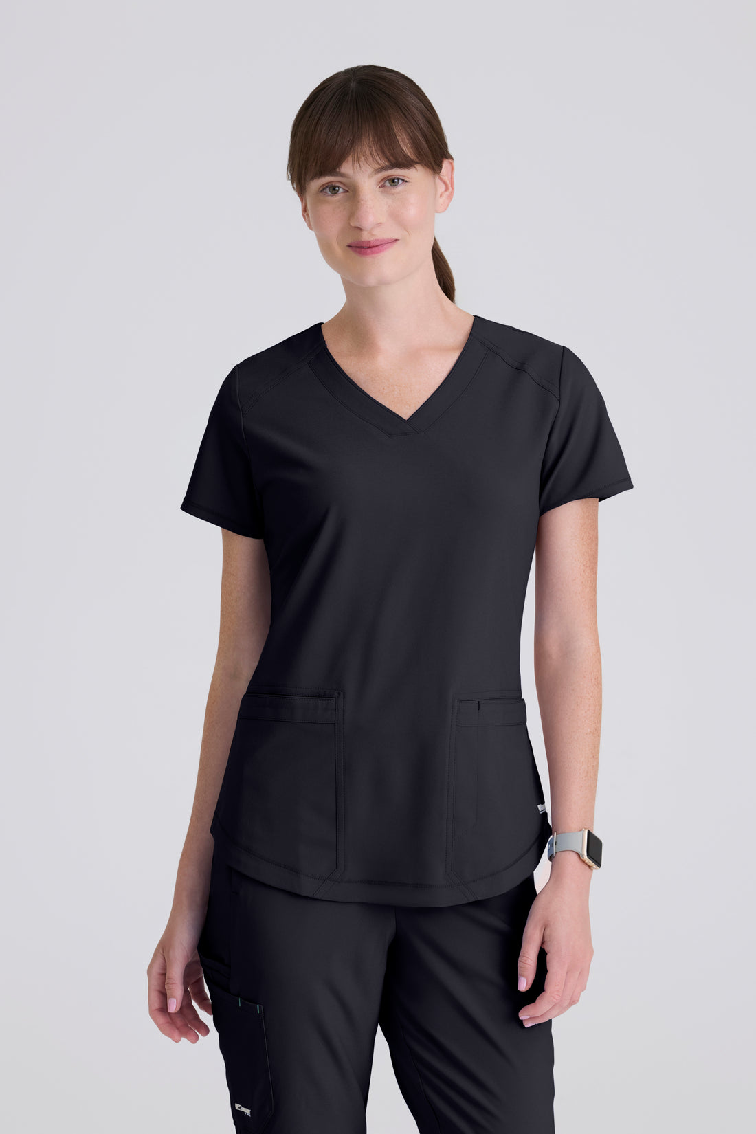 TOP MUJER GREYS ANATOMY EVOLVE GSST180 - ACERO