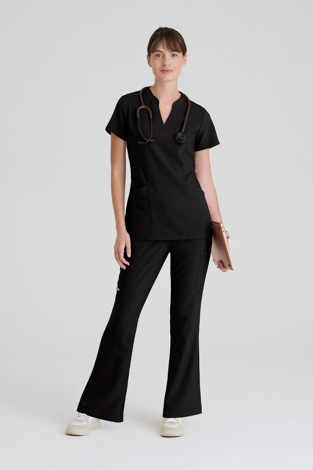 TOP MUJER GREYS ANATOMY EVOLVE GSST298 - NEGRO