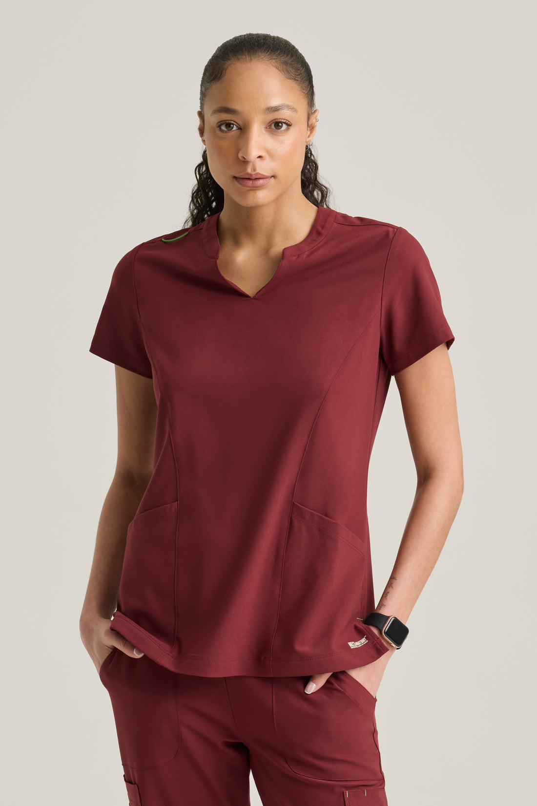 TOP MUJER GREYS ANATOMY EVOLVE GSST298 - CAFE