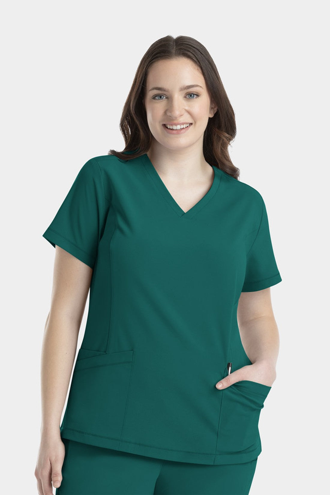TOP MUJER IRG SCRUBS EPIC BY IRG 4801 - VERDE CAZADOR