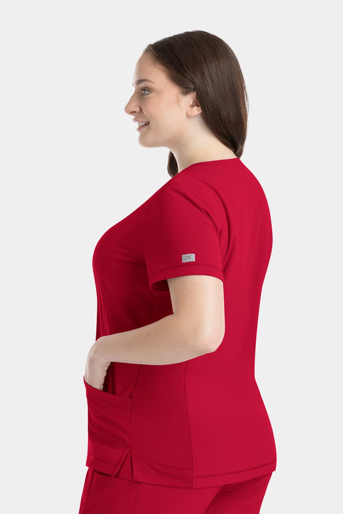 TOP MUJER IRG SCRUBS EPIC BY IRG 4801 - ROJO