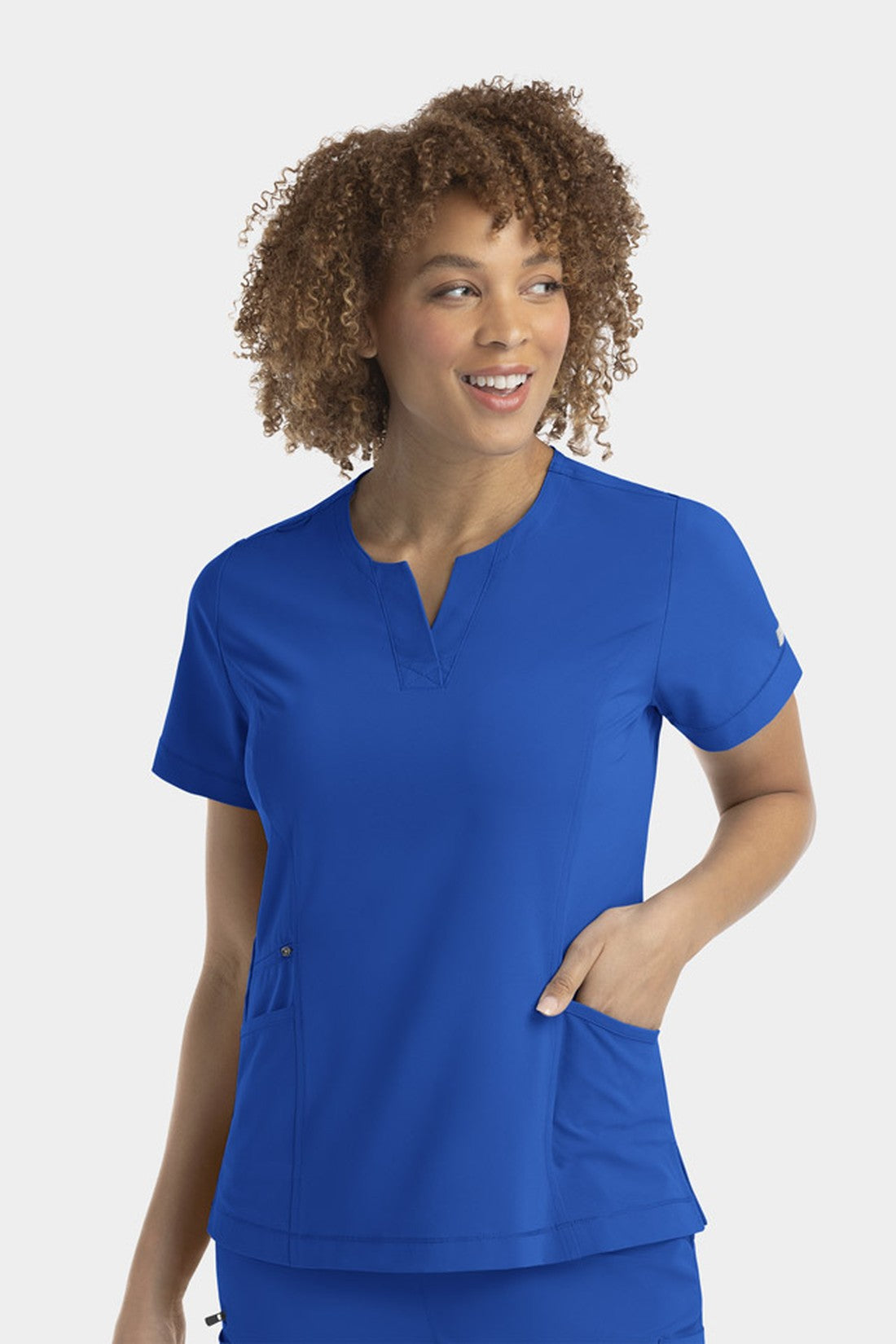 TOP MUJER IRG SCRUBS EPIC BY IRG 4802 - AZUL REAL