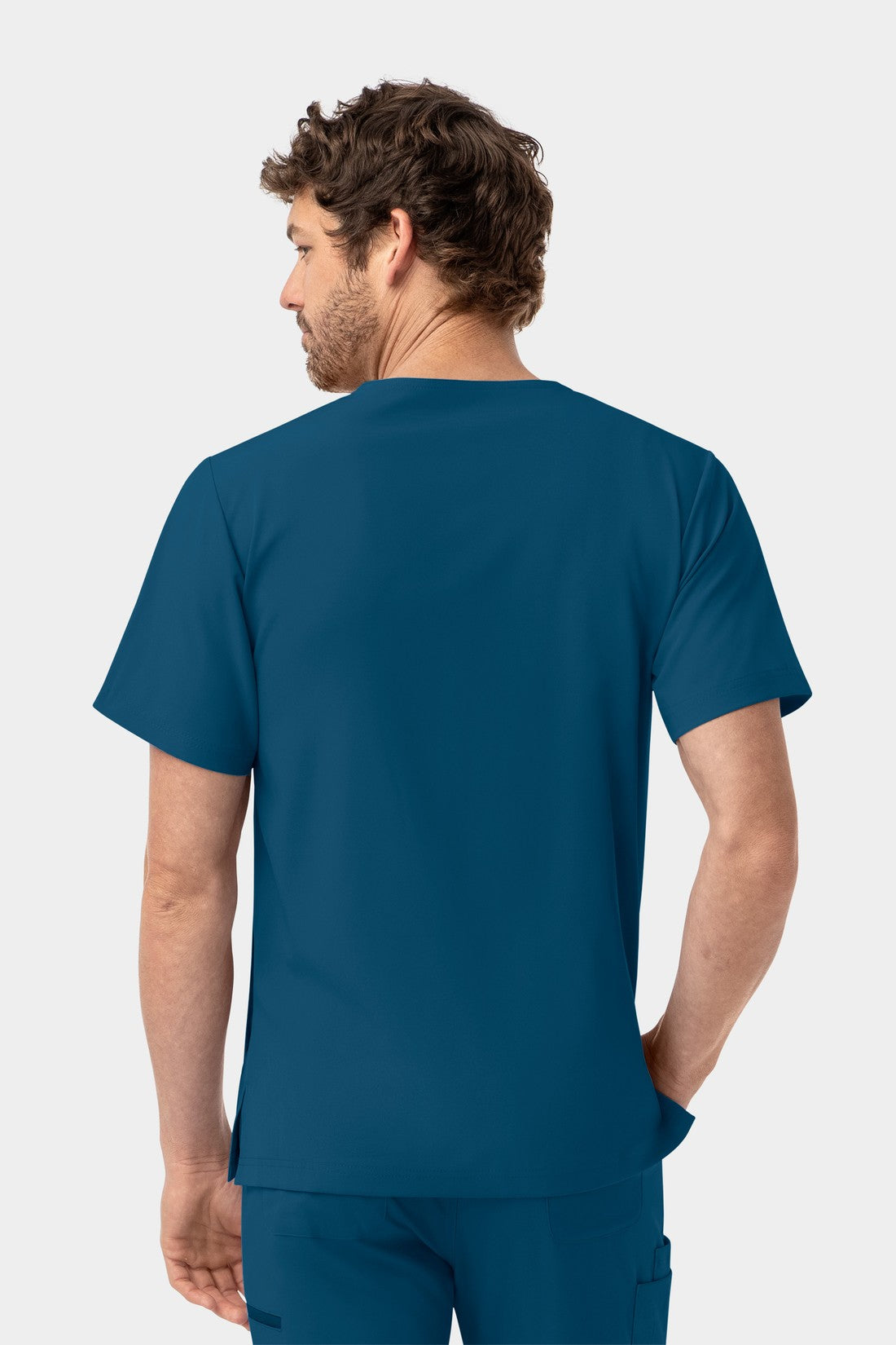 TOP HOMBRE IRG SCRUBS EPIC BY IRG 4851 - AZUL CARIBE