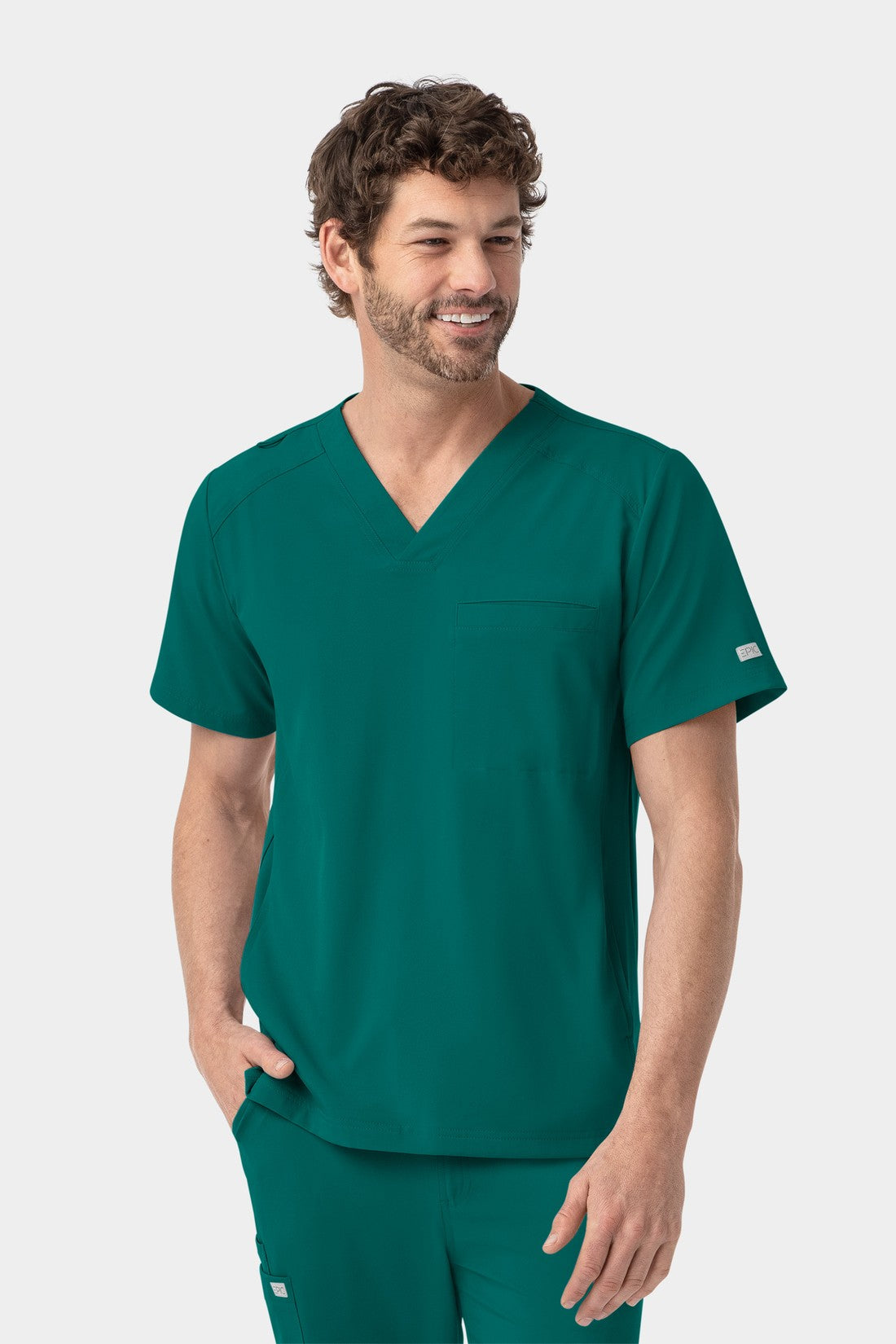 TOP HOMBRE IRG SCRUBS EPIC BY IRG 4851 - VERDE CAZADOR