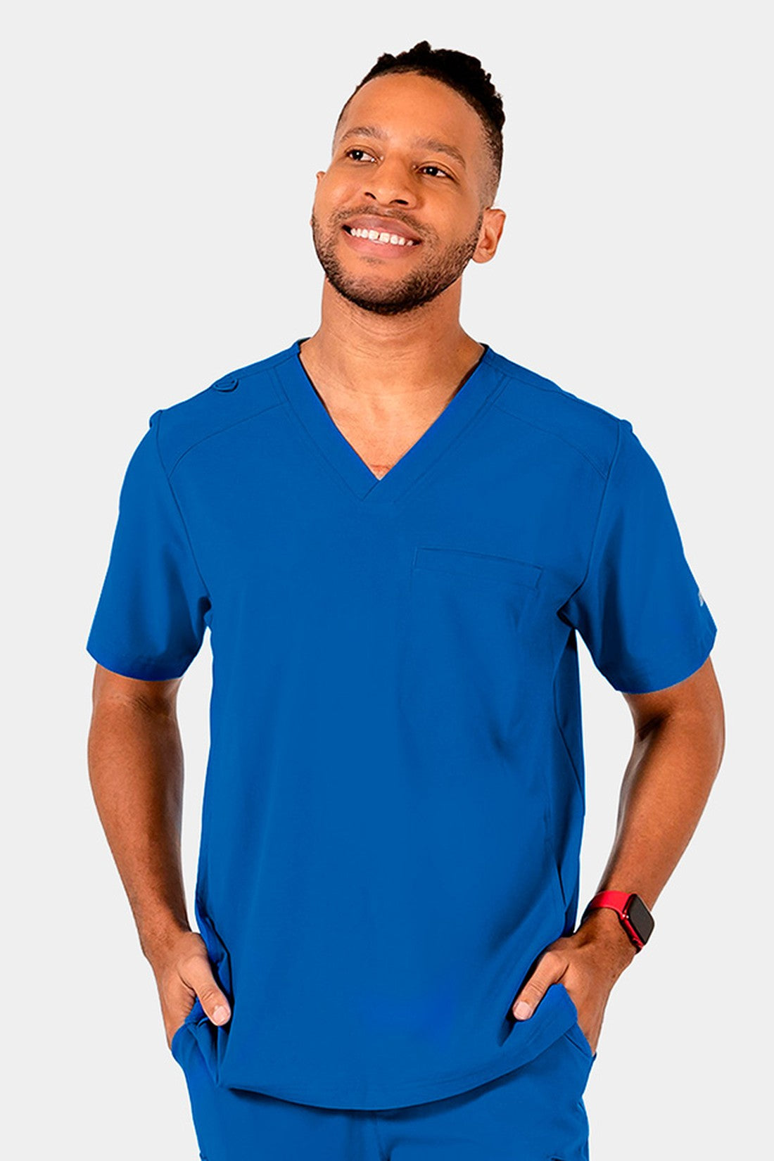 TOP HOMBRE IRG SCRUBS EPIC BY IRG 4851 - AZUL REAL