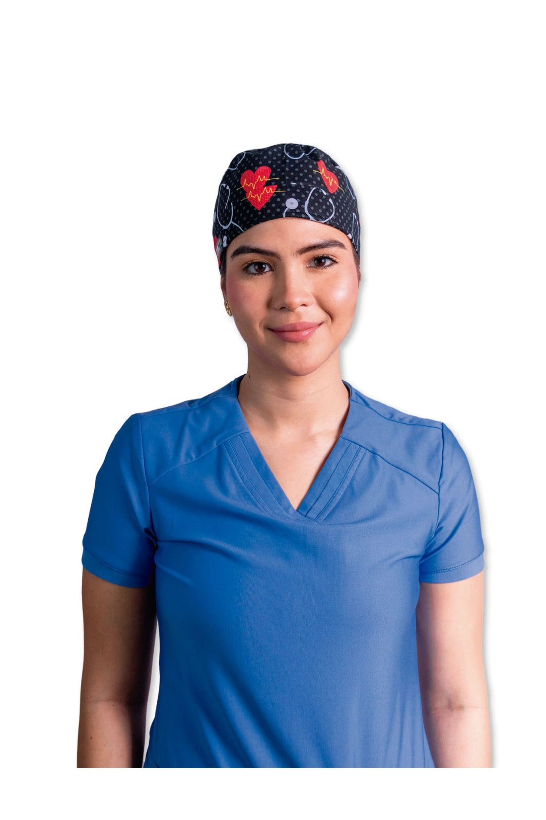 GORRO QUIRURGICO MUJER CORAZON FONENDO
