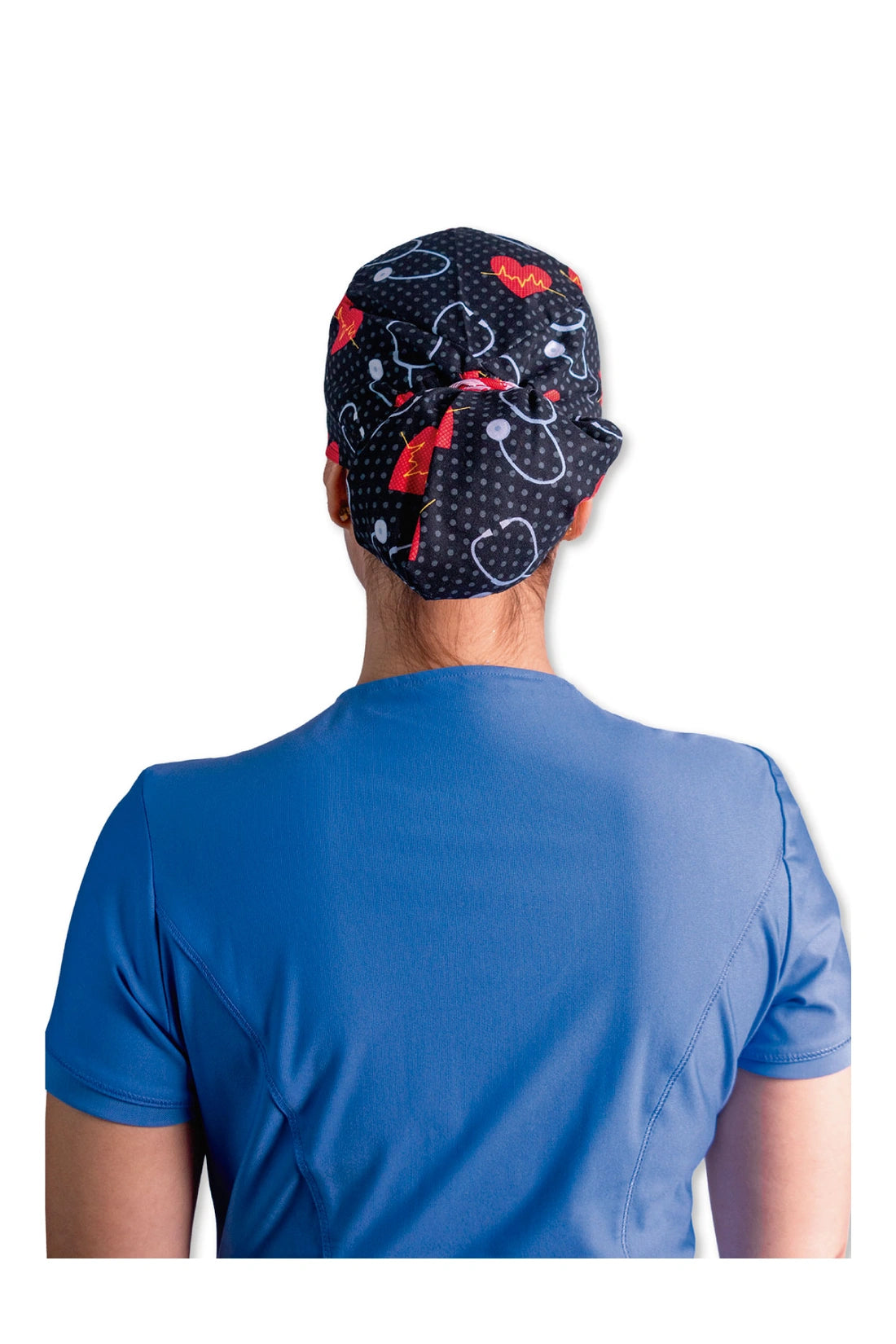 GORRO QUIRURGICO MUJER CORAZON FONENDO