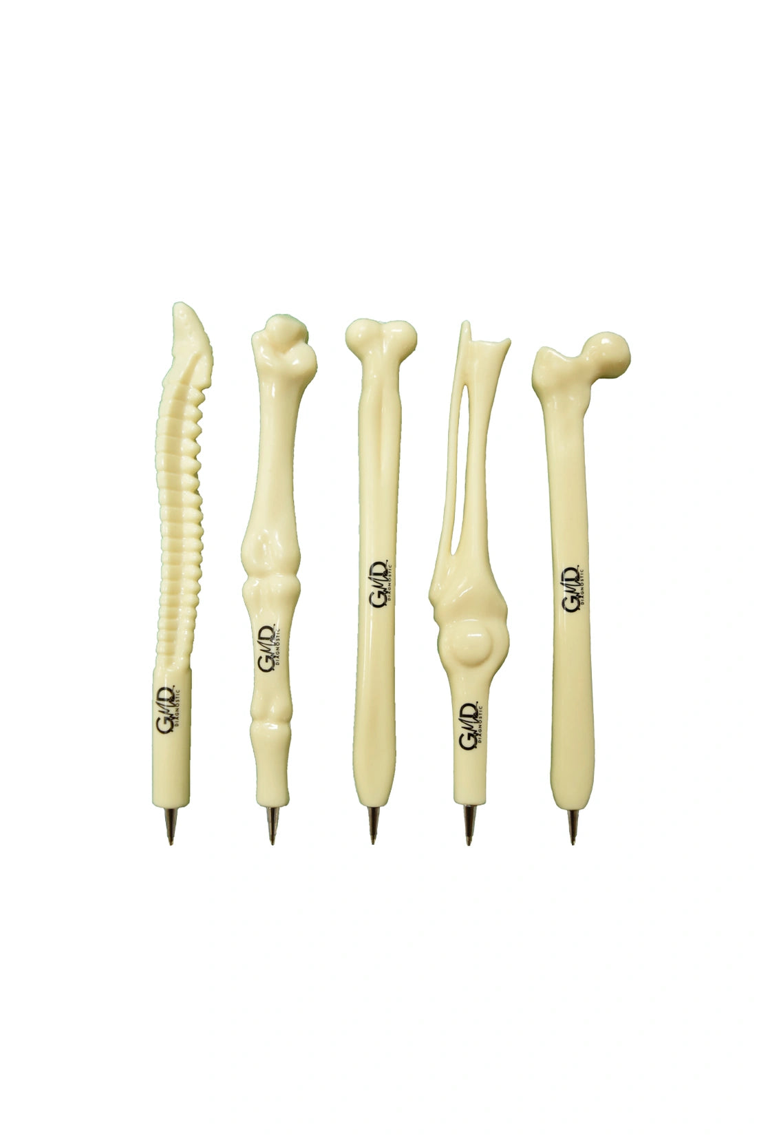 SET X 5 LAPICEROS GMD MOTIVO HUESOS