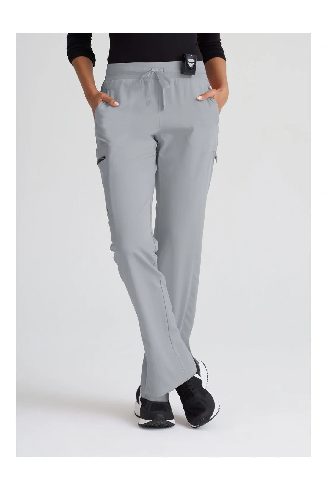 PANTALON MUJER GREYS ANATOMY SPANDEX STRETCH GRSP500 - GRIS CLARO