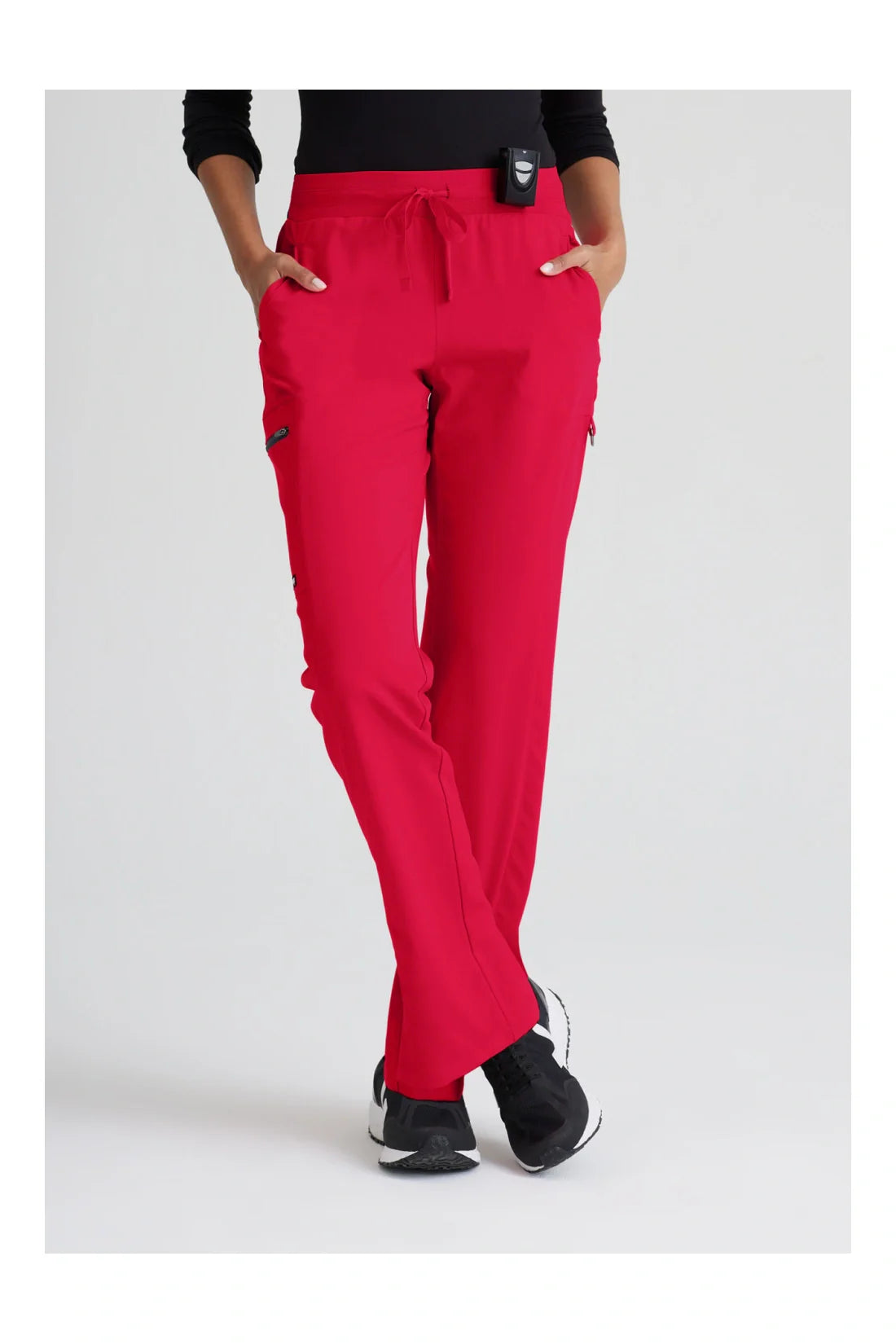 PANTALON MUJER GREYS ANATOMY SPANDEX STRETCH GRSP500 - ROJO