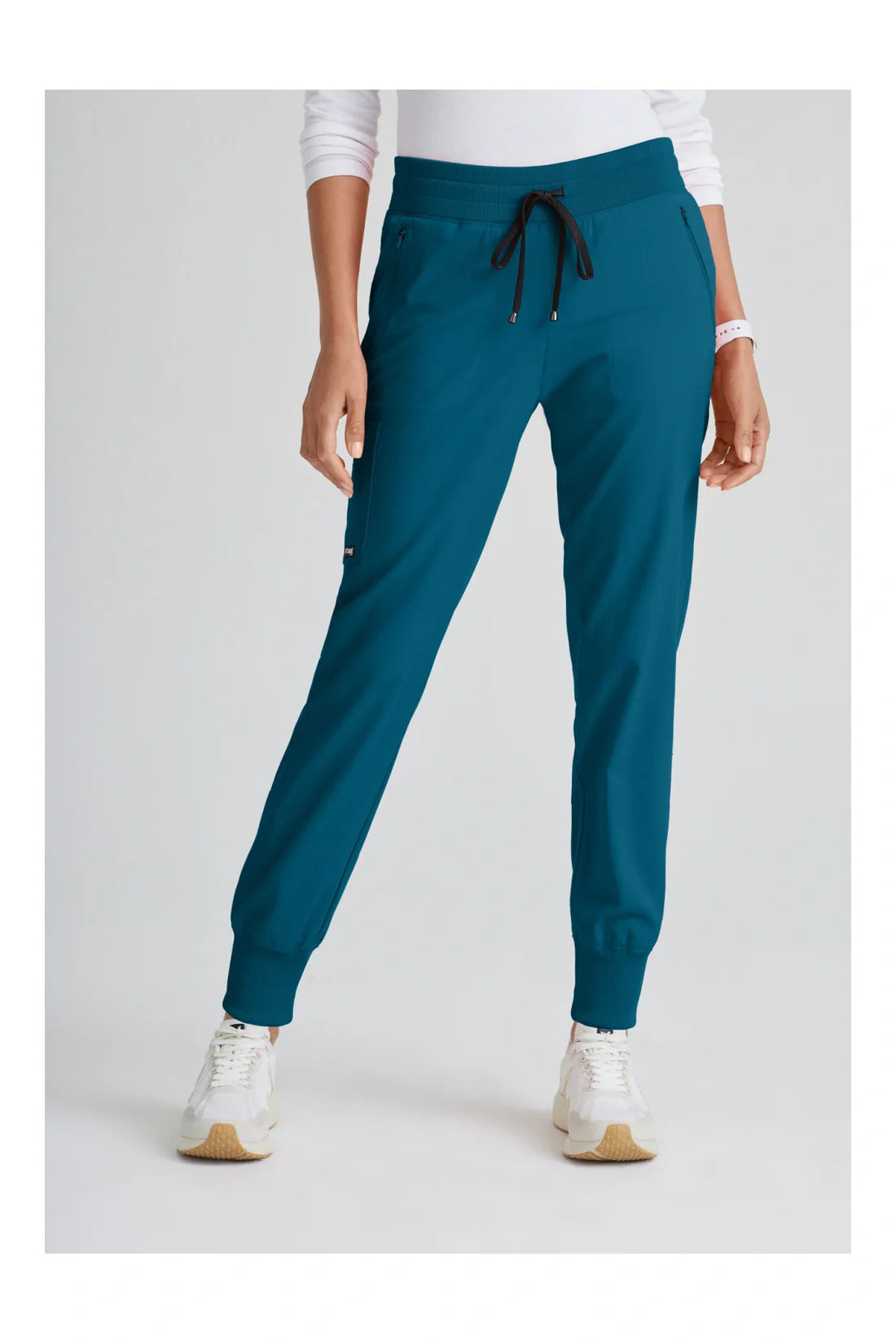 PANTALON MUJER GREYS ANATOMY SPANDEX STRETCH GRSP537 - AZUL CARIBE