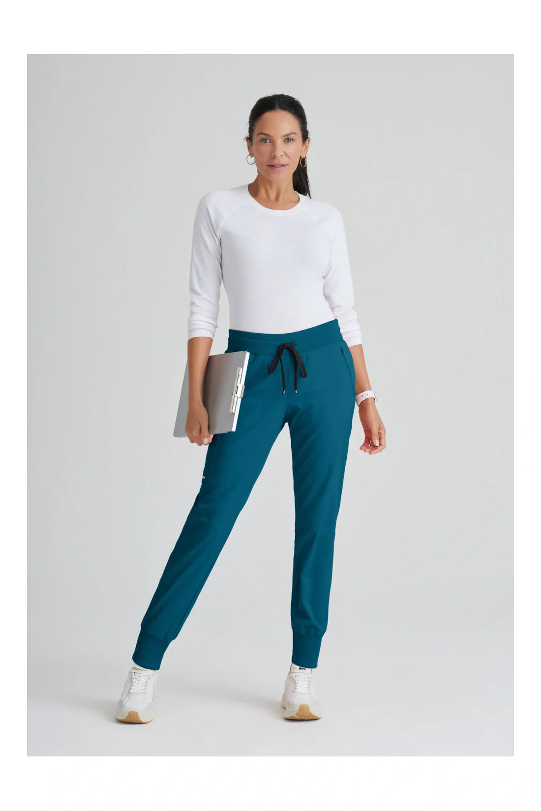 PANTALON MUJER GREYS ANATOMY SPANDEX STRETCH GRSP537 - AZUL CARIBE