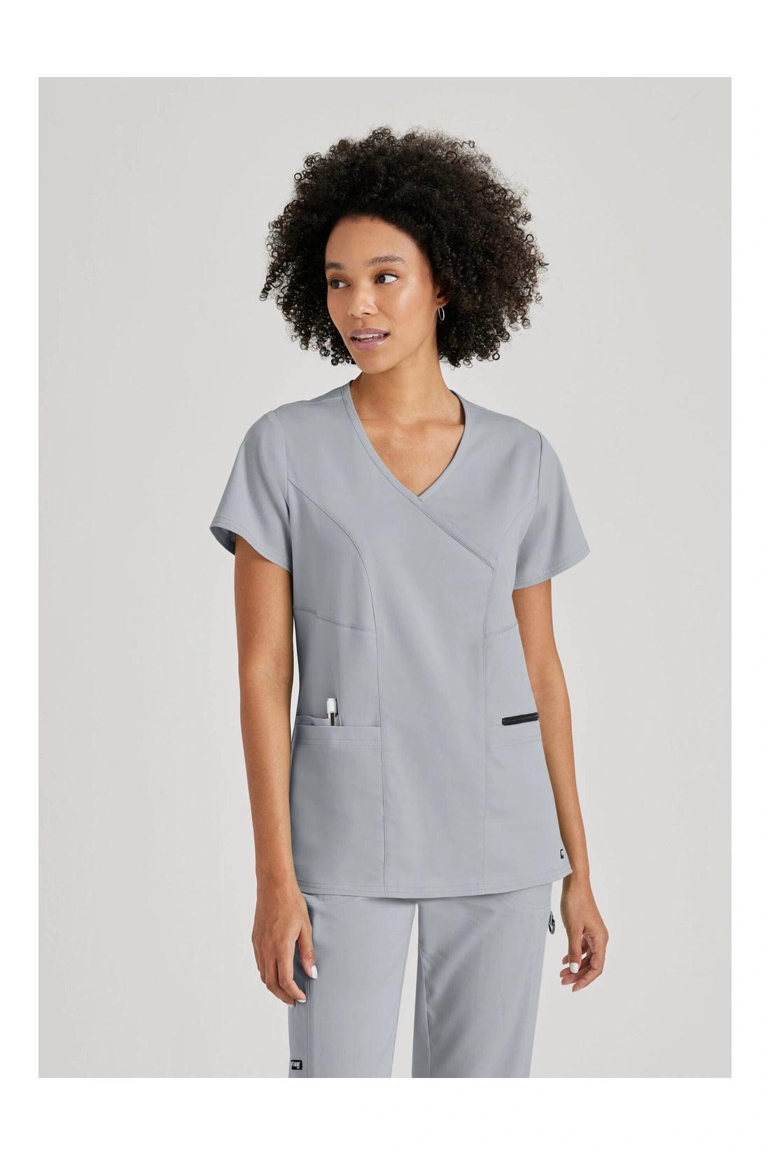 TOP MUJER GREYS ANATOMY SPANDEX STRETCH GRST001