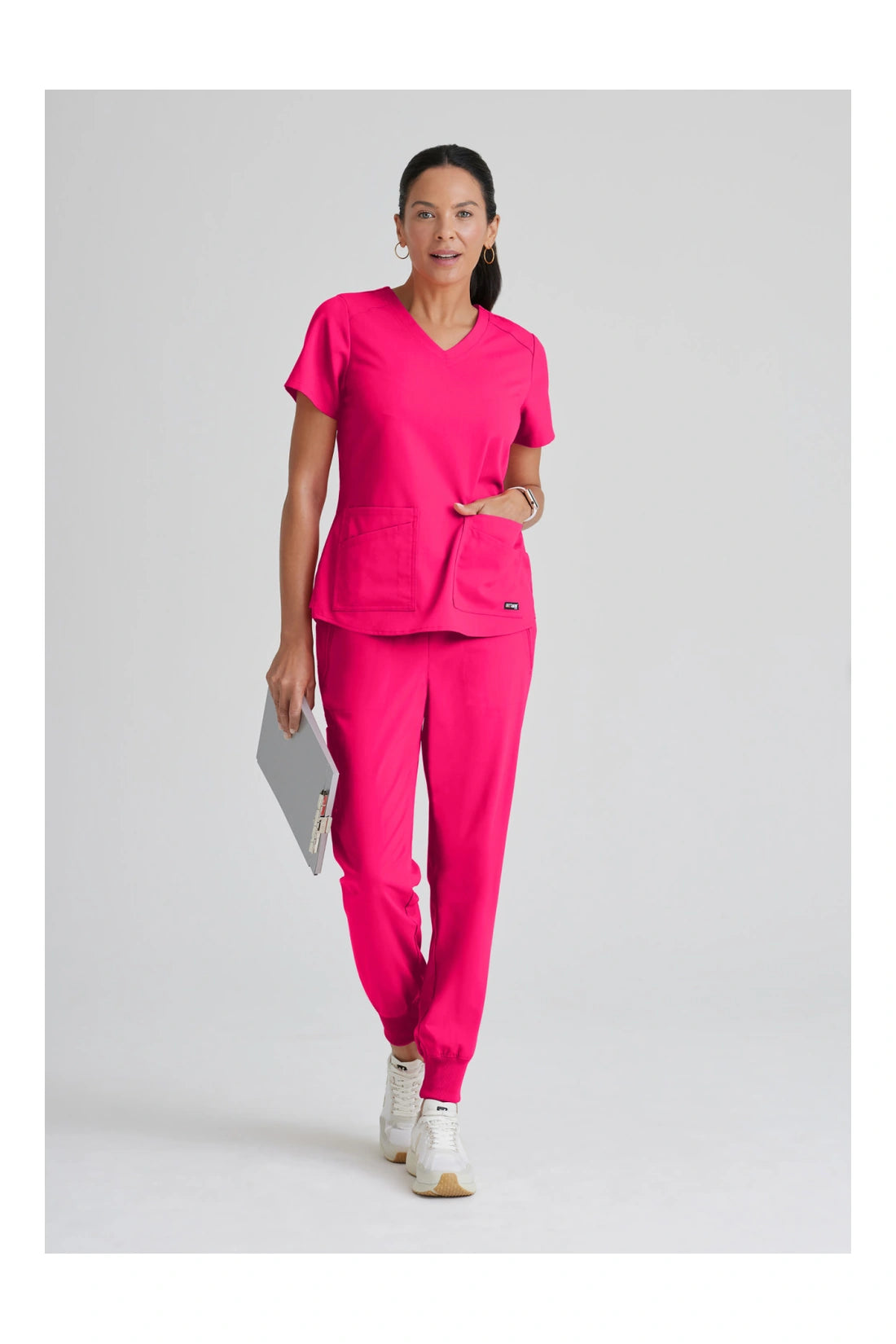 TOP MUJER GREYS ANATOMY SPANDEX STRETCH GRST011