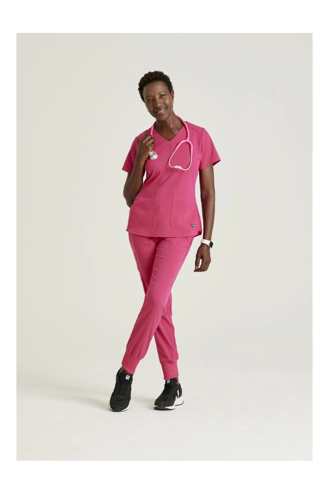 TOP MUJER GREYS ANATOMY SPANDEX STRETCH GRST011