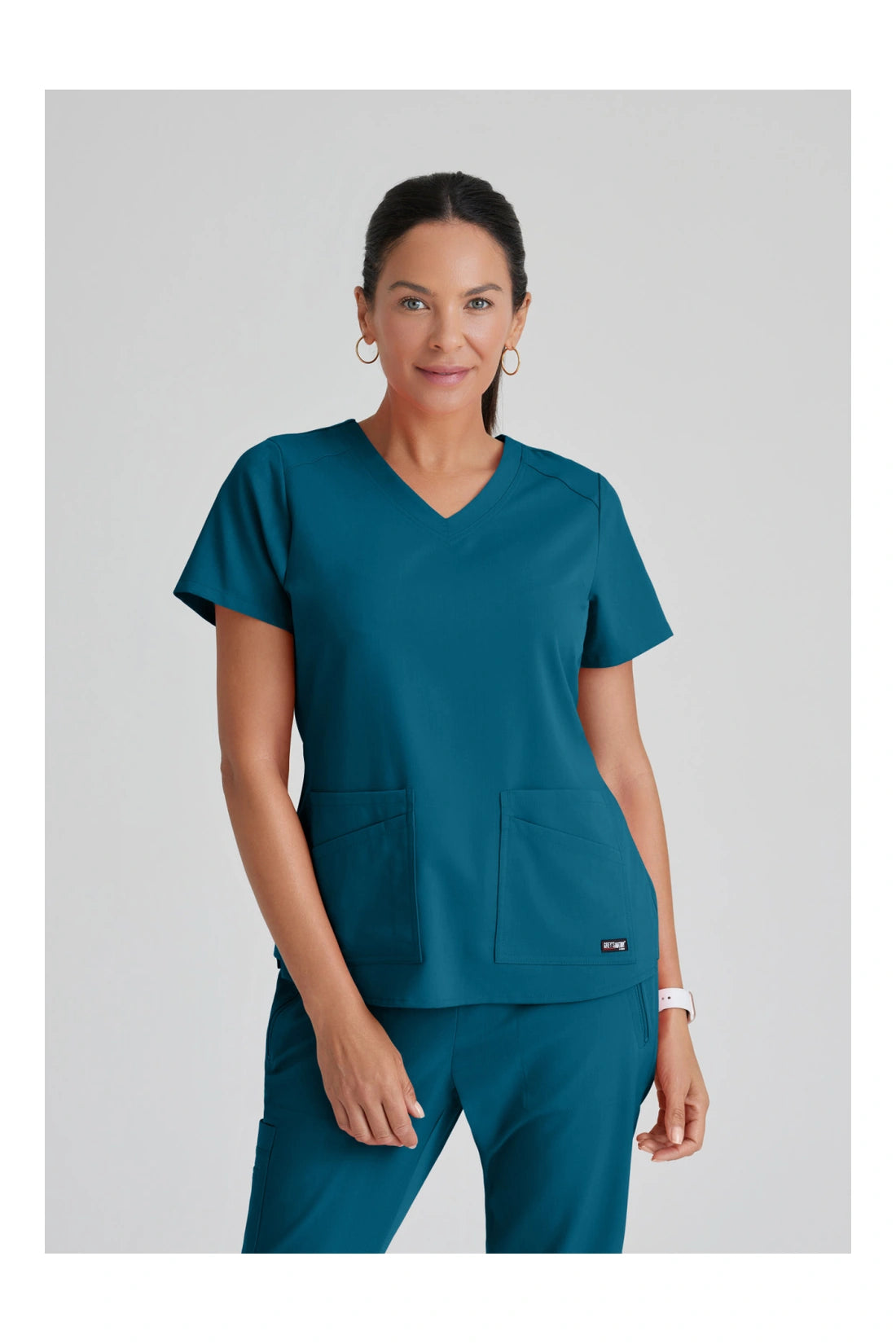 TOP MUJER GREYS ANATOMY SPANDEX STRETCH GRST011