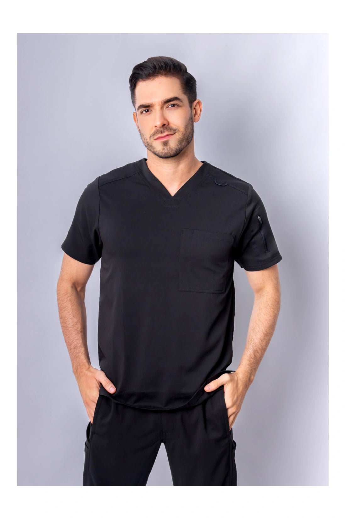 TOP HOMBRE GREYS ANATOMY SPANDEX STRETCH GRST079