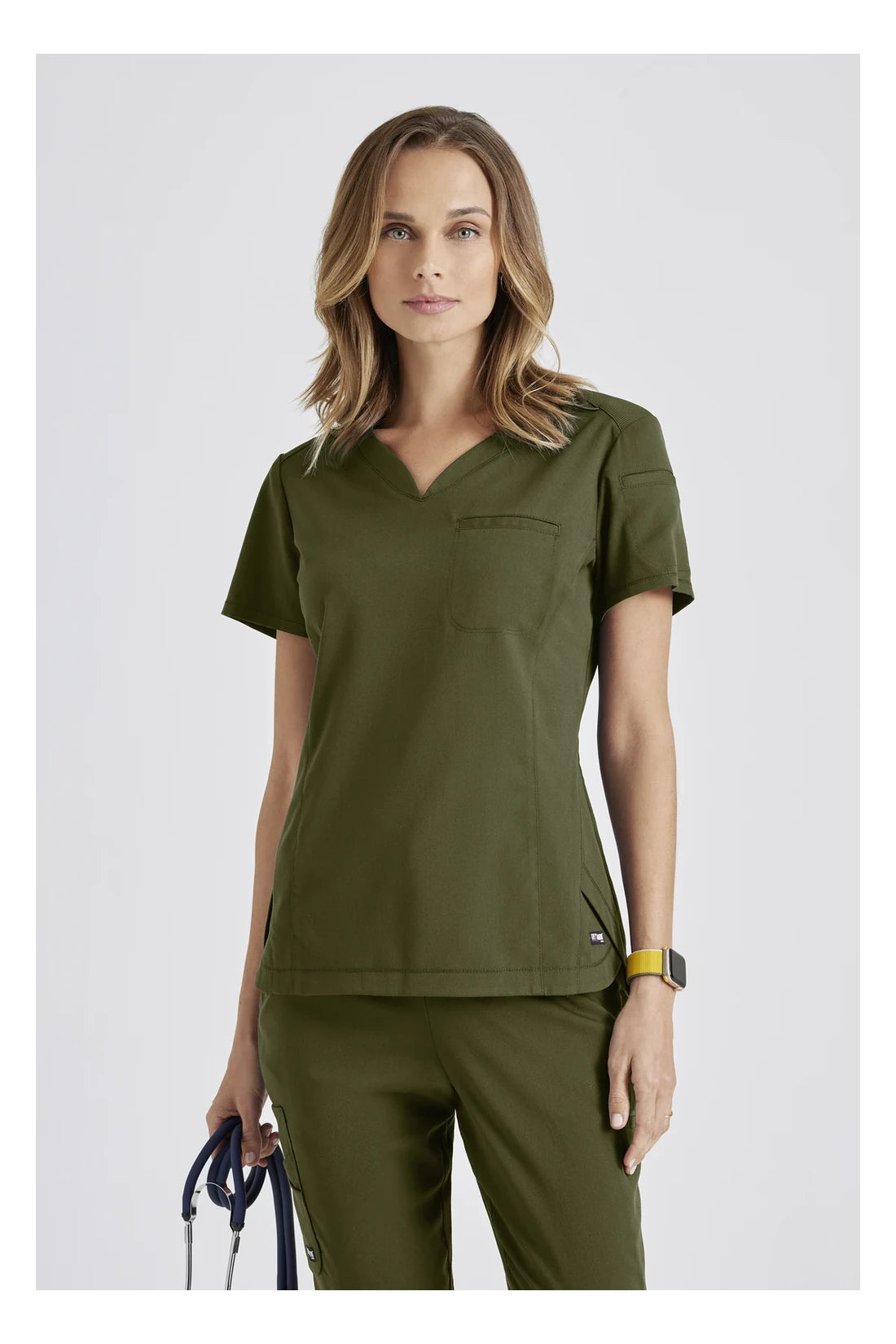 TOP MUJER GREYS ANATOMY SPANDEX STRETCH GRST136