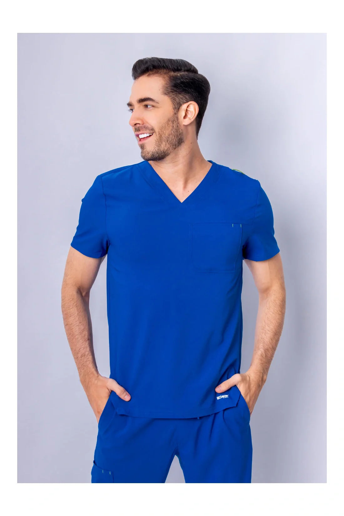 TOP HOMBRE GREYS ANATOMY EVOLVE GSST179 - AZUL REAL