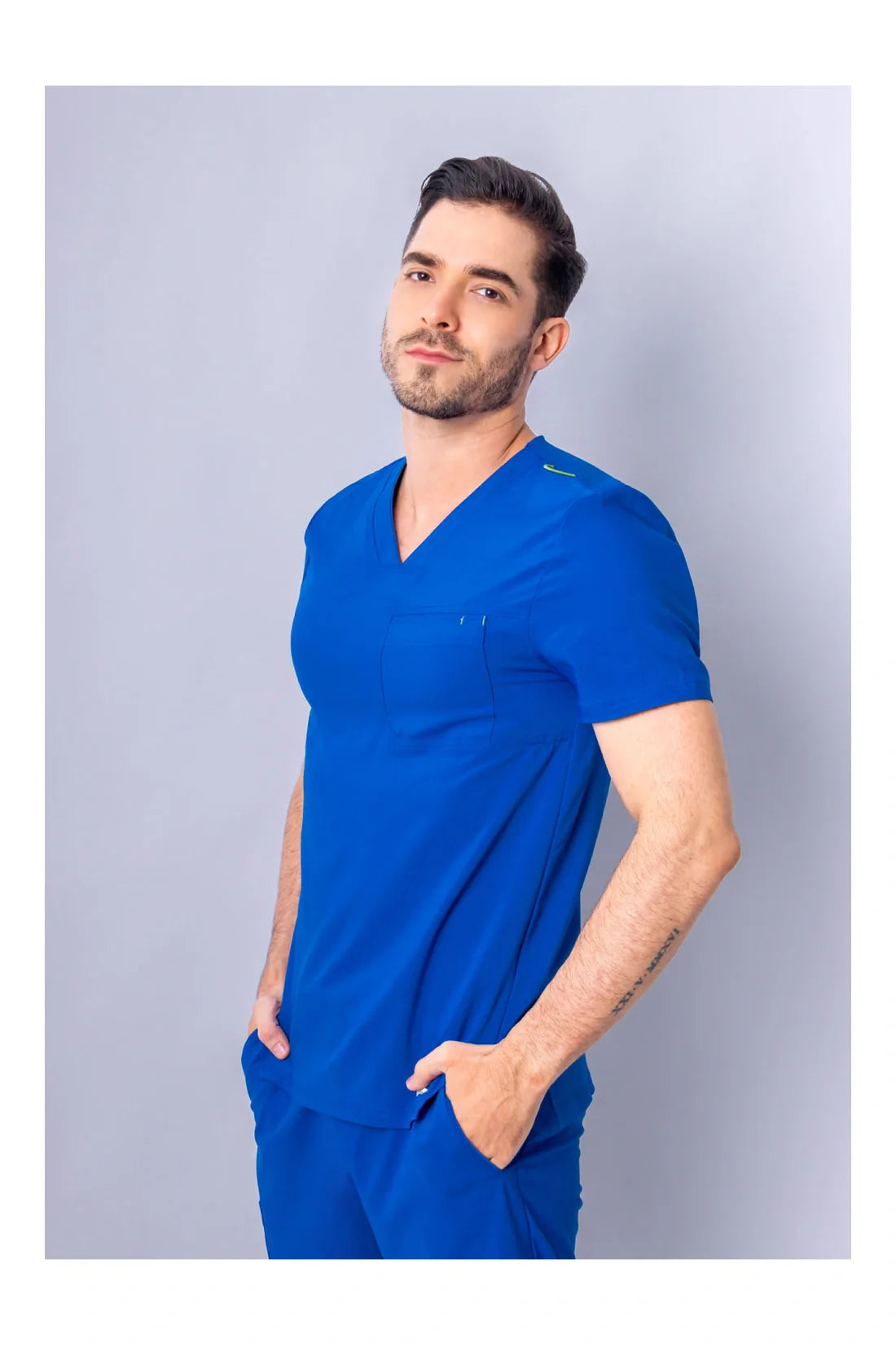 TOP HOMBRE GREYS ANATOMY EVOLVE GSST179 - AZUL REAL
