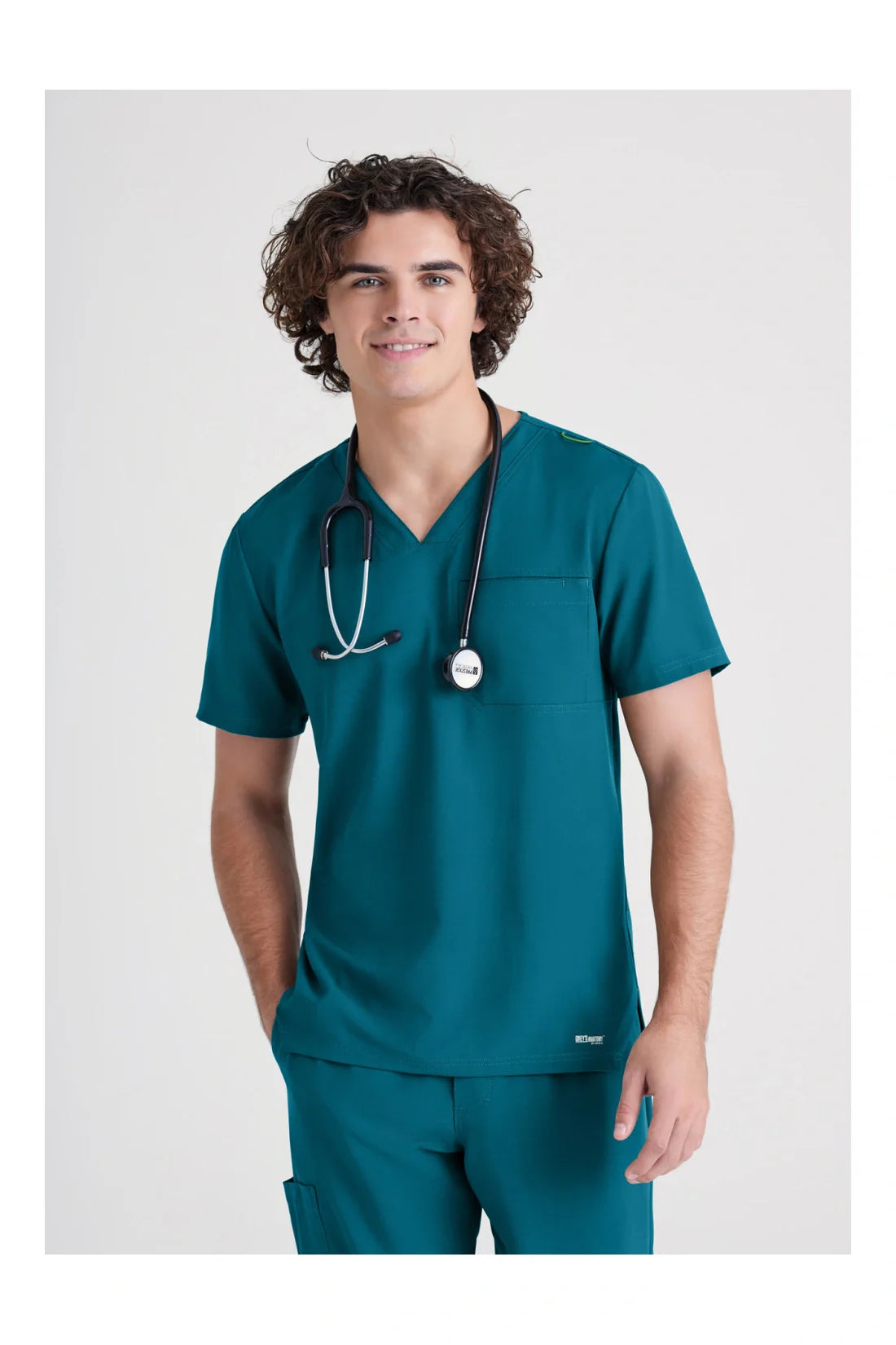 TOP HOMBRE GREYS ANATOMY EVOLVE GSST179 - AZUL CARIBE