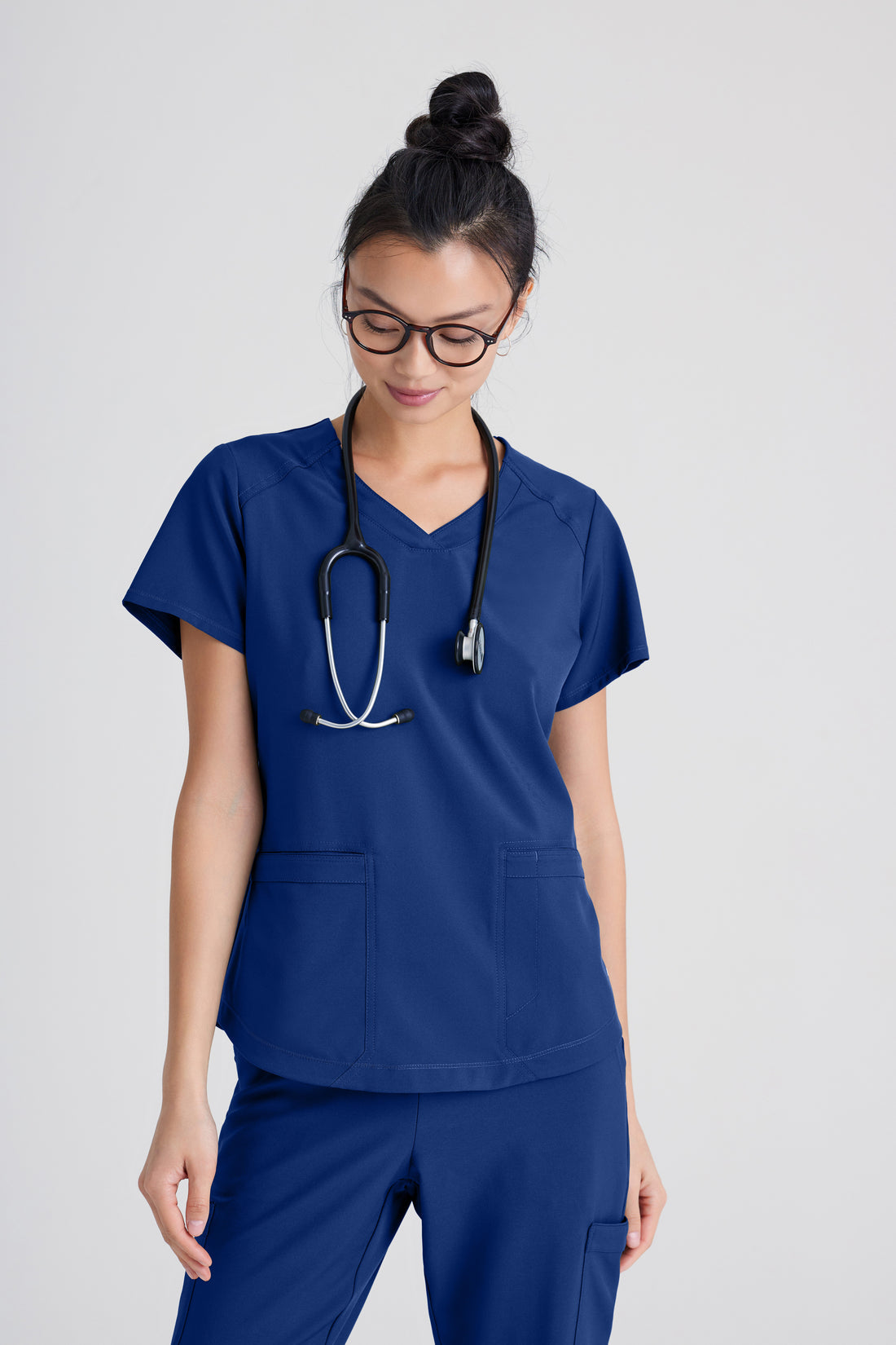 TOP MUJER GREYS ANATOMY EVOLVE GSST180 - INDIGO