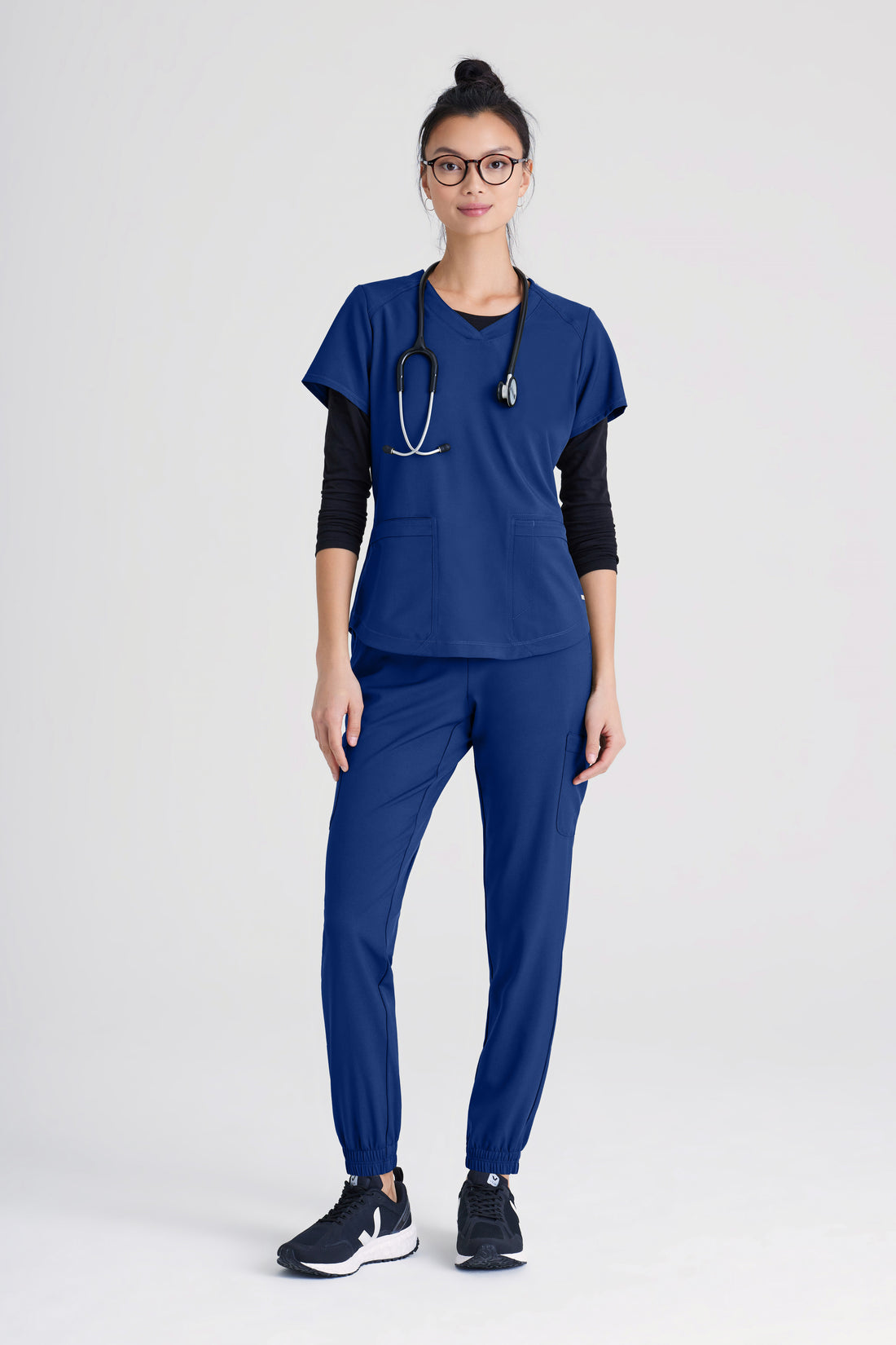 TOP MUJER GREYS ANATOMY EVOLVE GSST180 - INDIGO