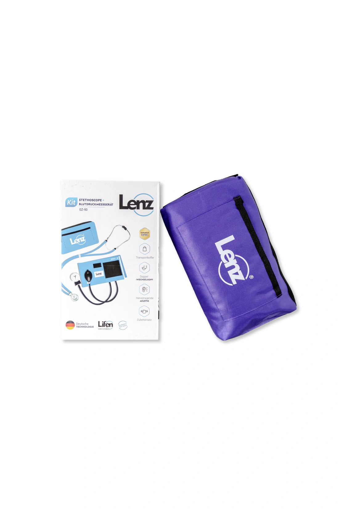 KIT TENSIOMETRO Y FONENDOSCOPIO PURPURA