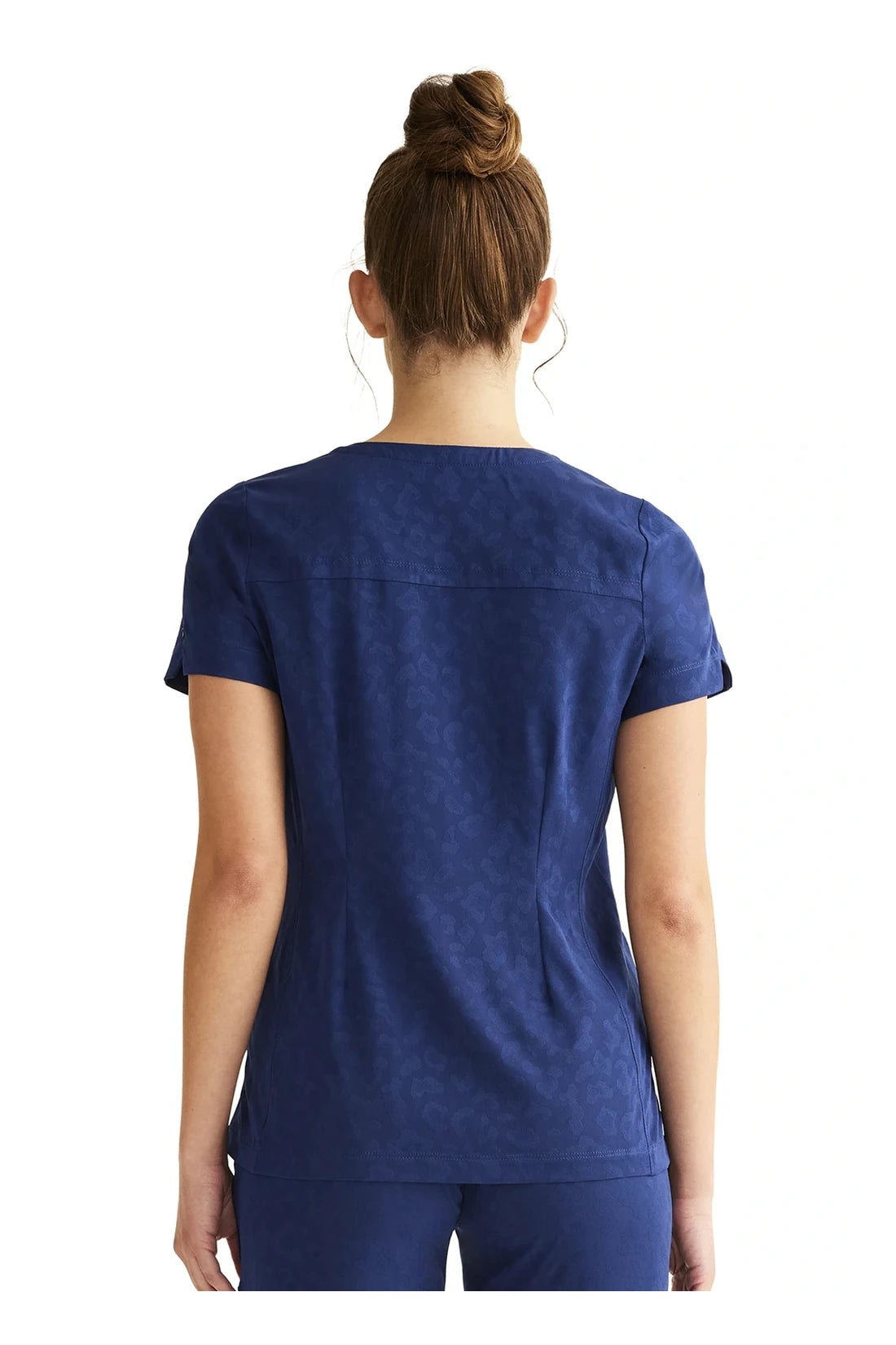 TOP MUJER HEALING HANDS PL JACQUARD HH601.NAVY