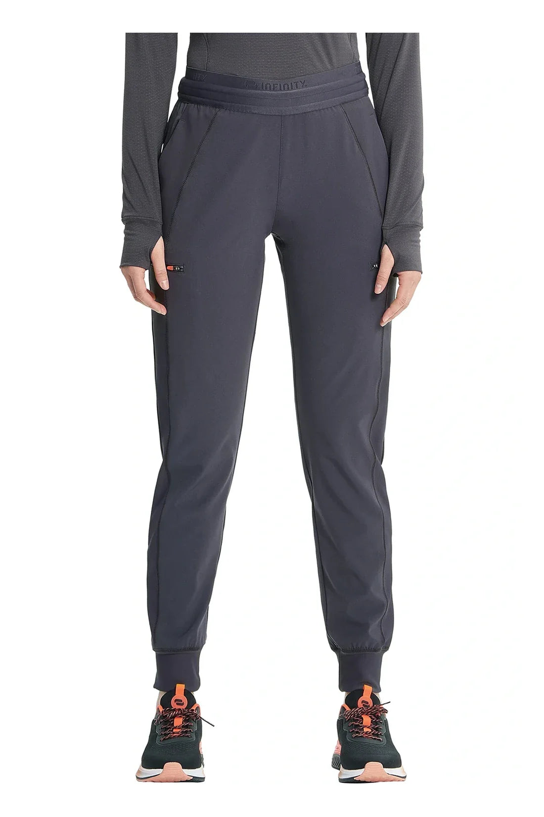 PANTALON MUJER INFINITY INFINITY GNR8 IN122A - GRIS OSCURO