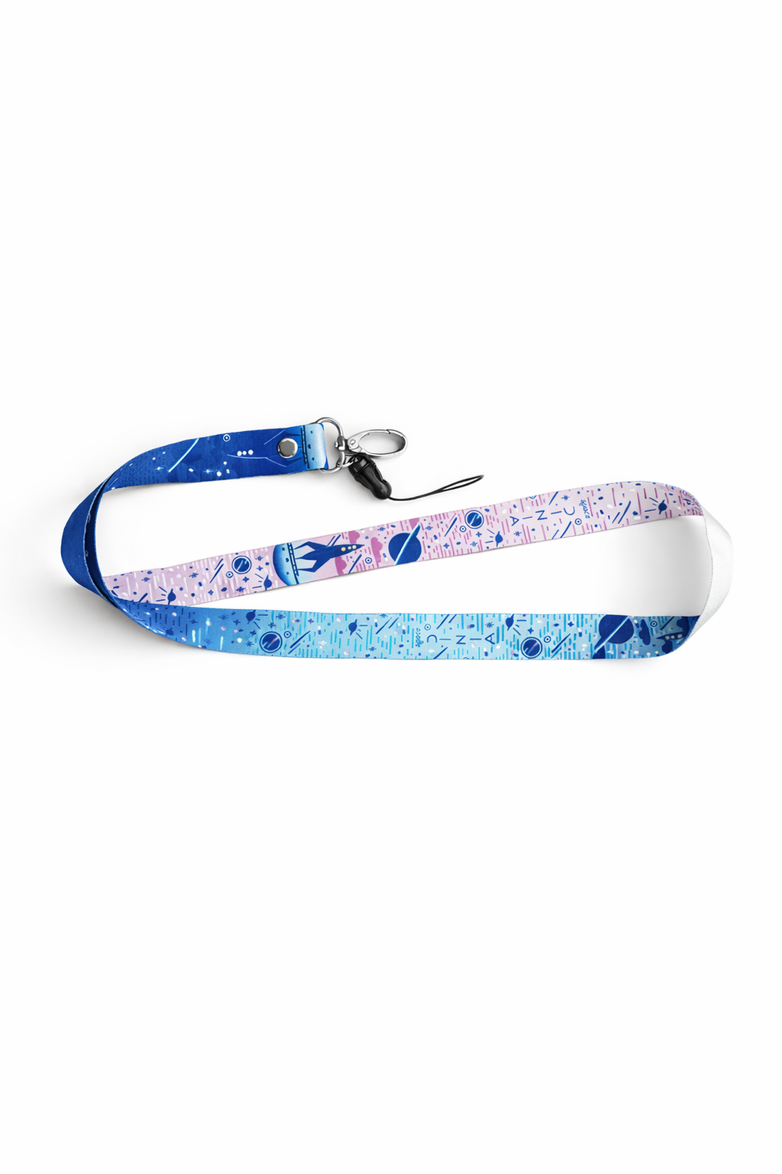 LANYARD AZUL DEGRADADO