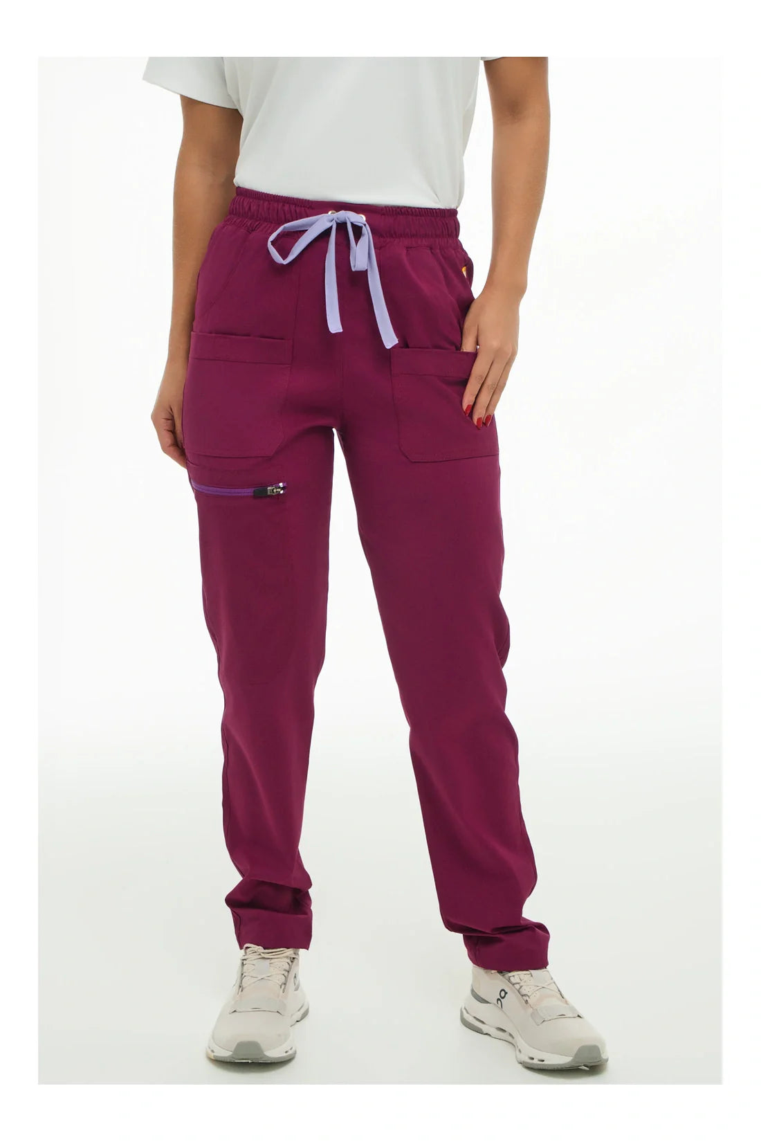 PANTALON MUJER HABBIS CLASSIC P.CLASSIC.D - ROJO