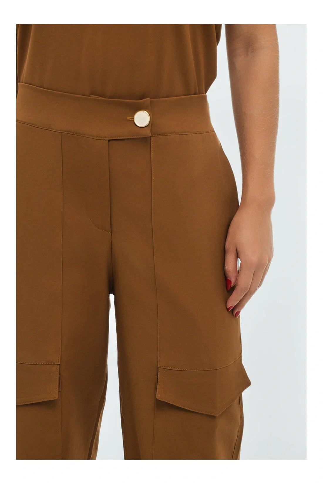 PANTALON MUJER HABBIS ROMA P.TREVI.D - CAFÉ OSCURO