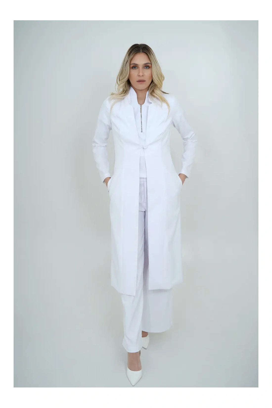 BATA MÉDICA MUJER GAPHANT ARENA PHT.B.AF
