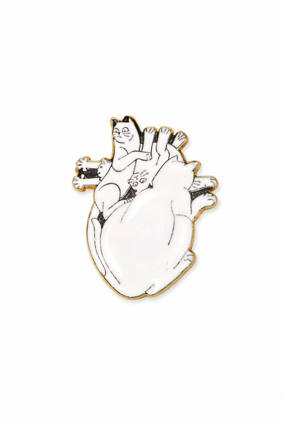 PIN CORAZON GATOS VETERINARIA