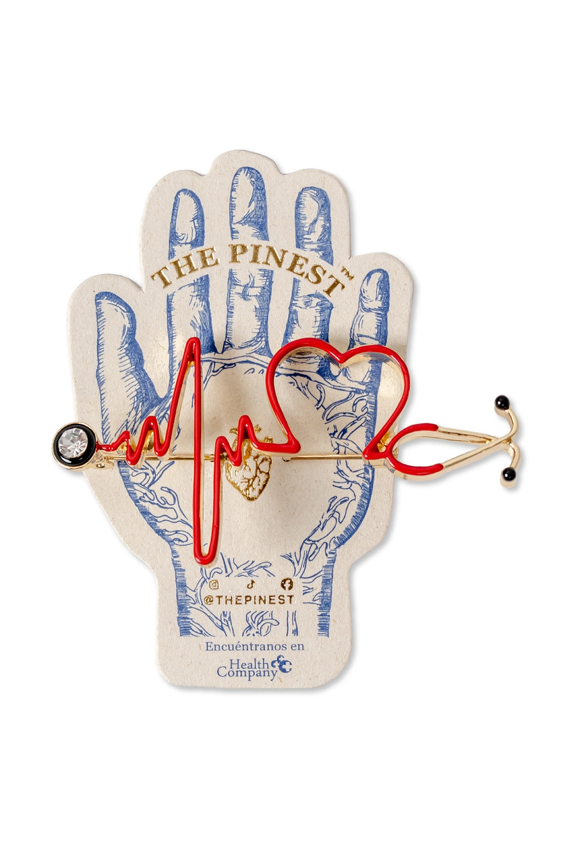 PIN FONENDOSCOPIO QRS