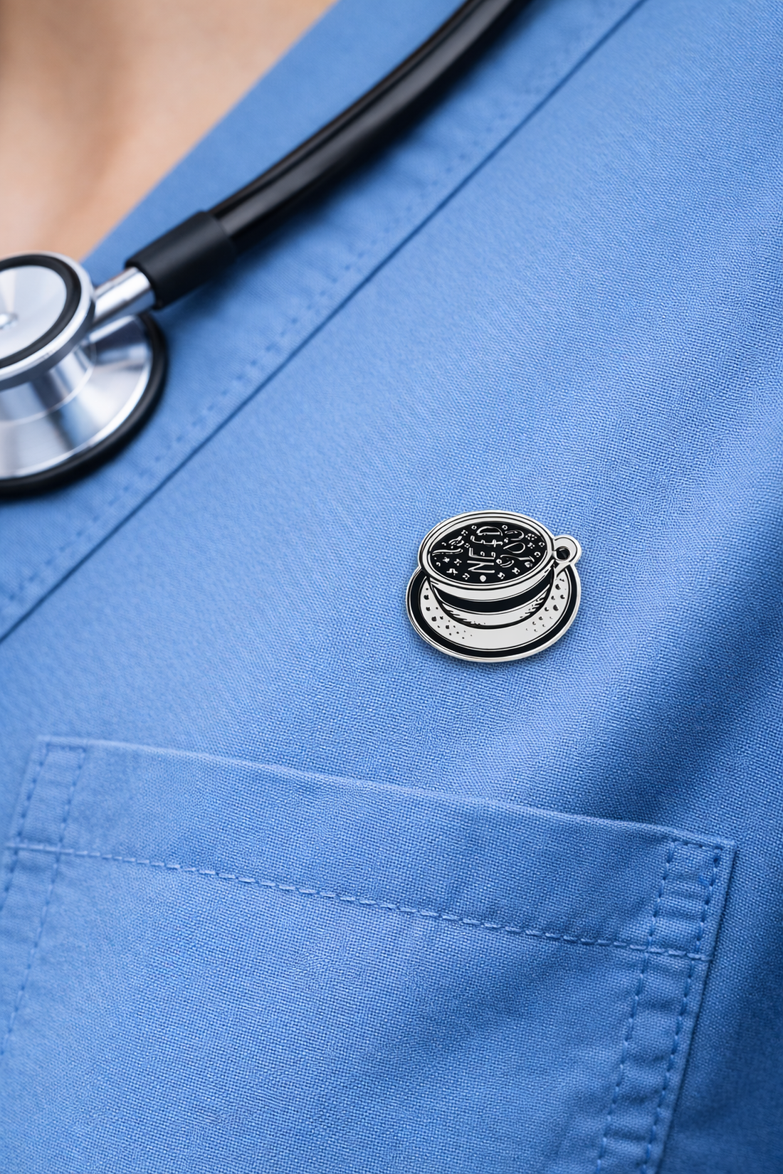 PIN TAZA CAFE MOLECULA