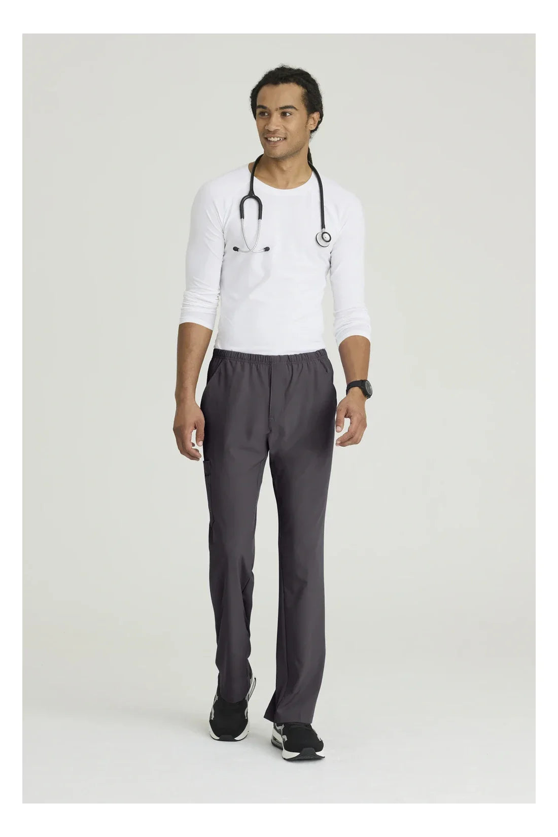PANTALON HOMBRE SKECHERS SKECHERS SK0215 - GRIS OSCURO
