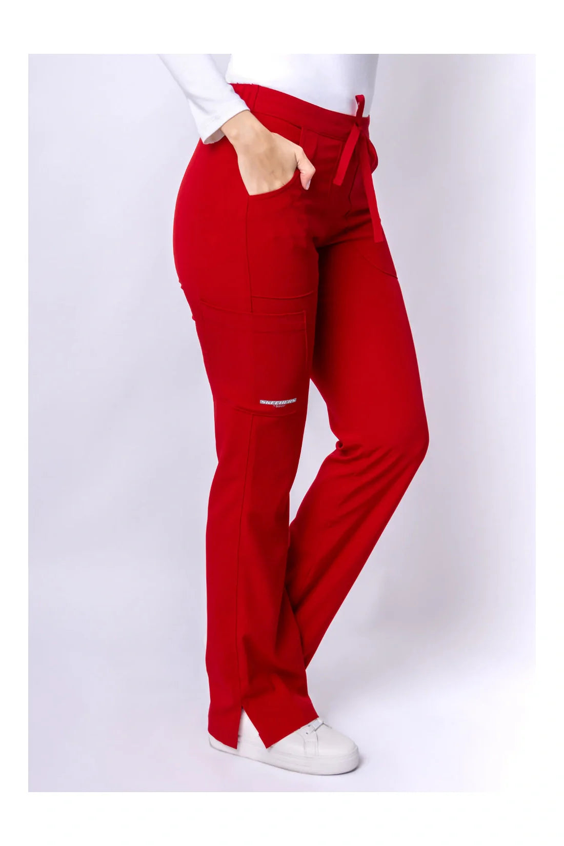 PANTALON MUJER SKECHERS SKECHERS SK201 - ROJO