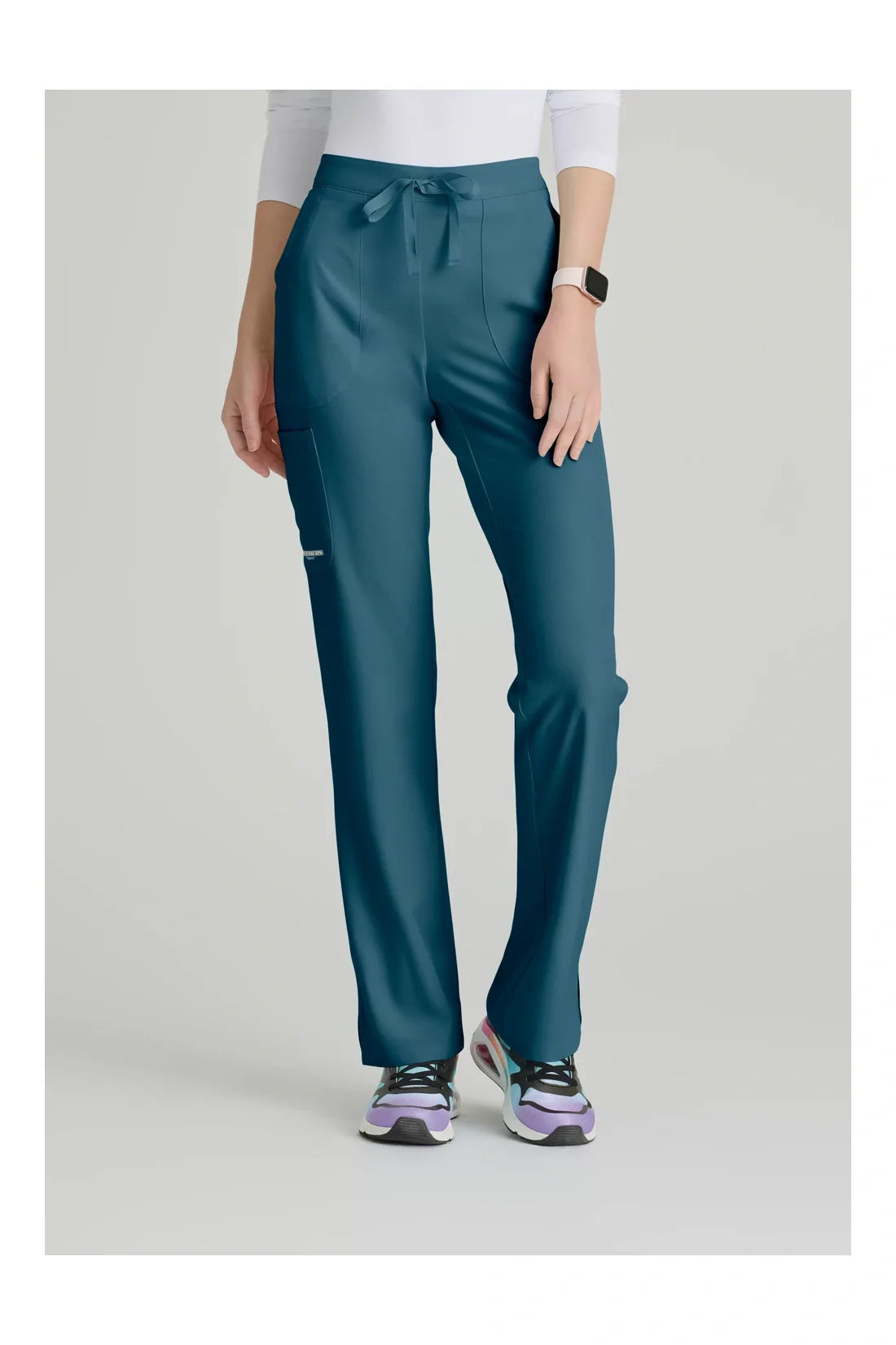 PANTALON MUJER SKECHERS SKECHERS SK201 - AZUL CARIBE