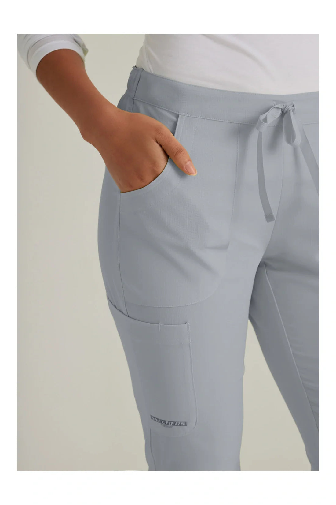 PANTALON MUJER SKECHERS SKECHERS SK201 - GRIS CLARO
