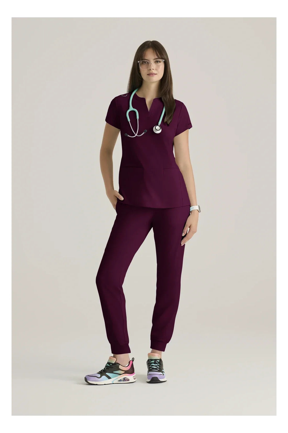 TOP MUJER SKECHERS SKECHERS SKT259 - VINOTINTO