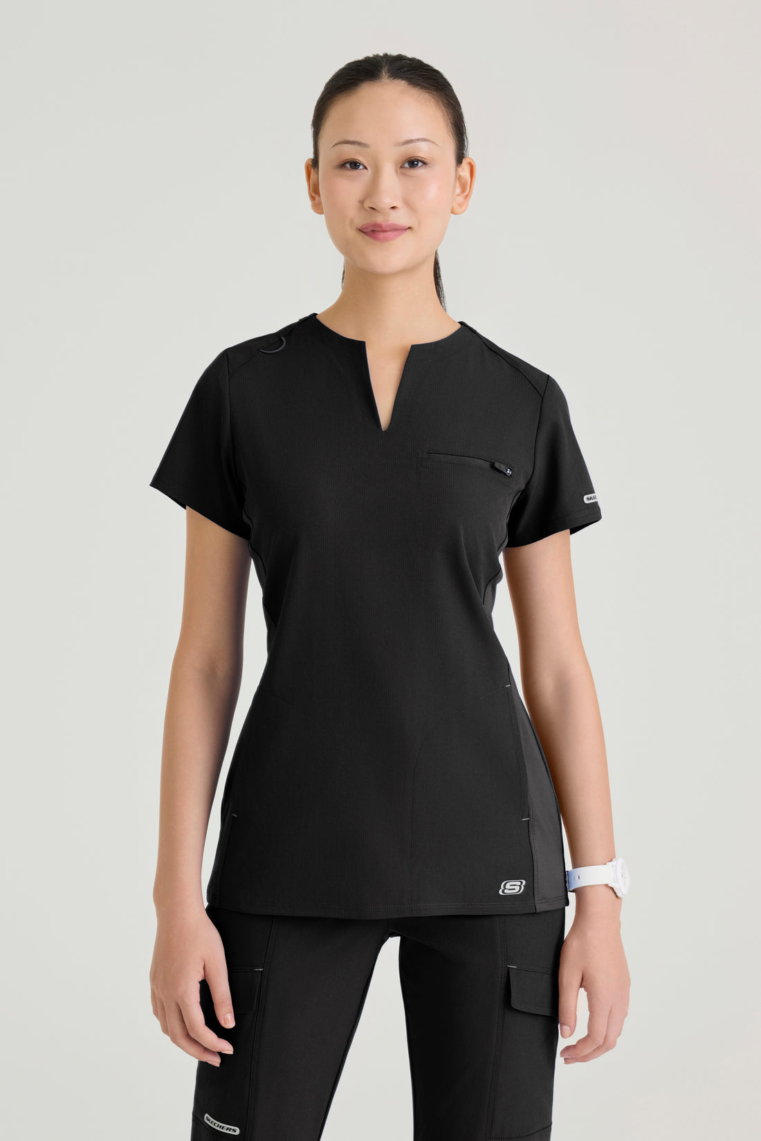 TOP MUJER SKECHERS SKT312 - NEGRO