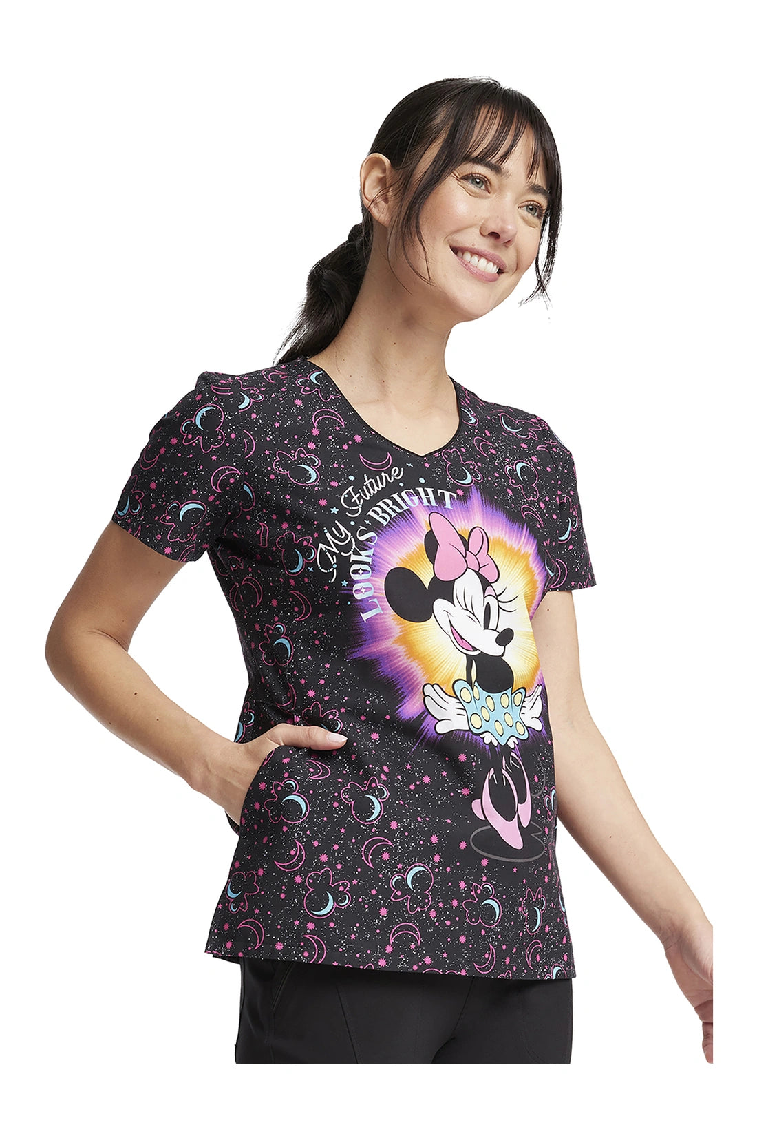 TOP MUJER TOONIFORMS DISNEY TF626