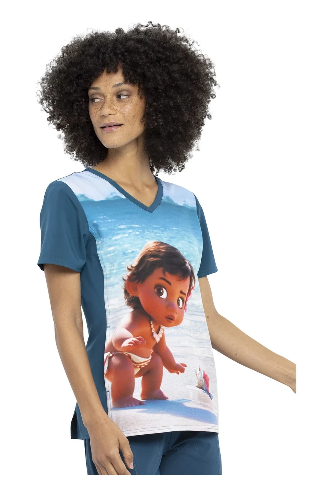 TOP MUJER TOONIFORMS DISNEY TF627