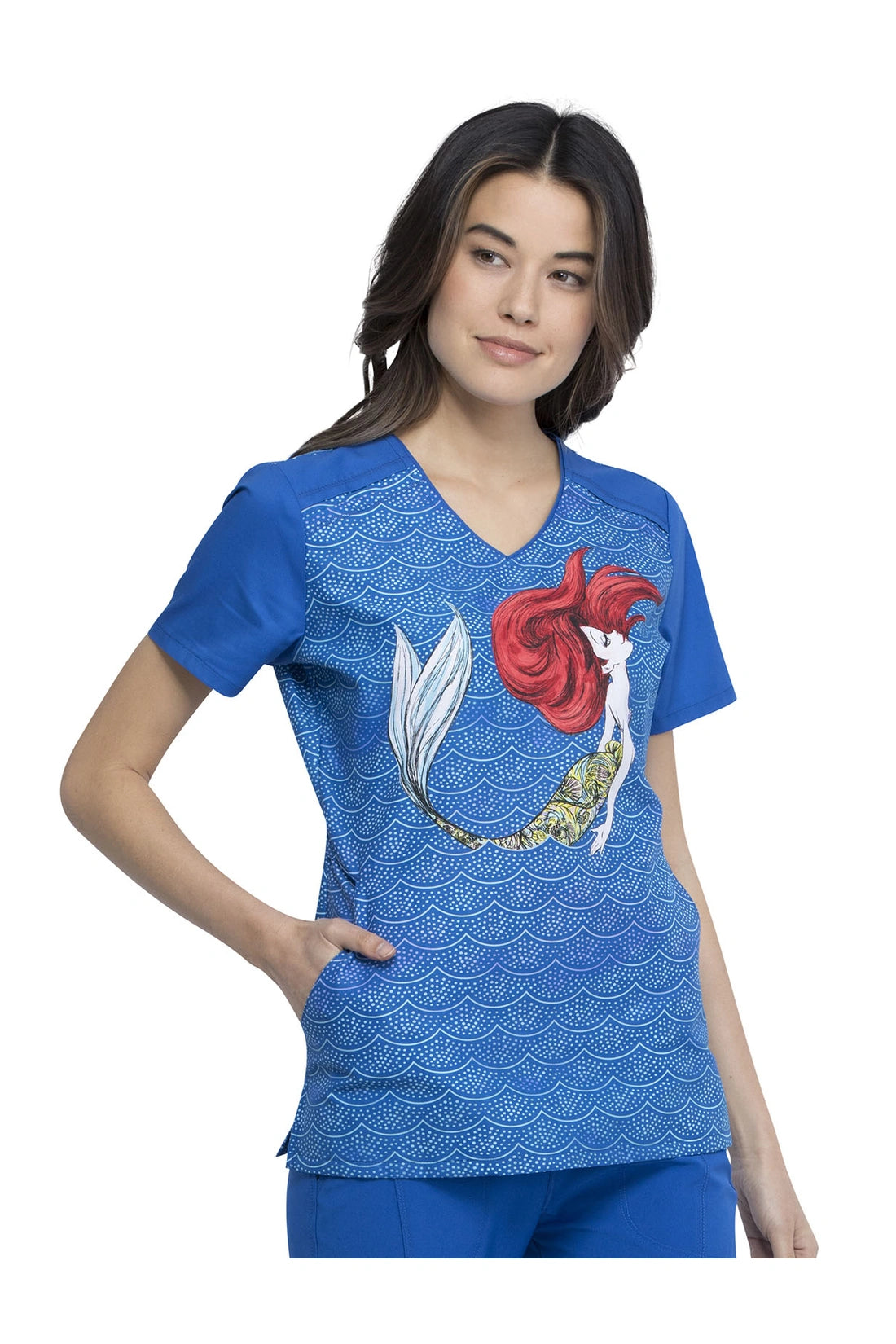 TOP MUJER TOONIFORMS DISNEY TF630