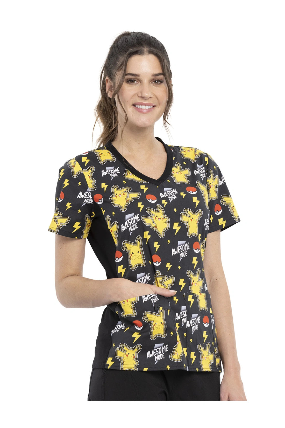 TOP MUJER TOONIFORMS DISNEY TF636