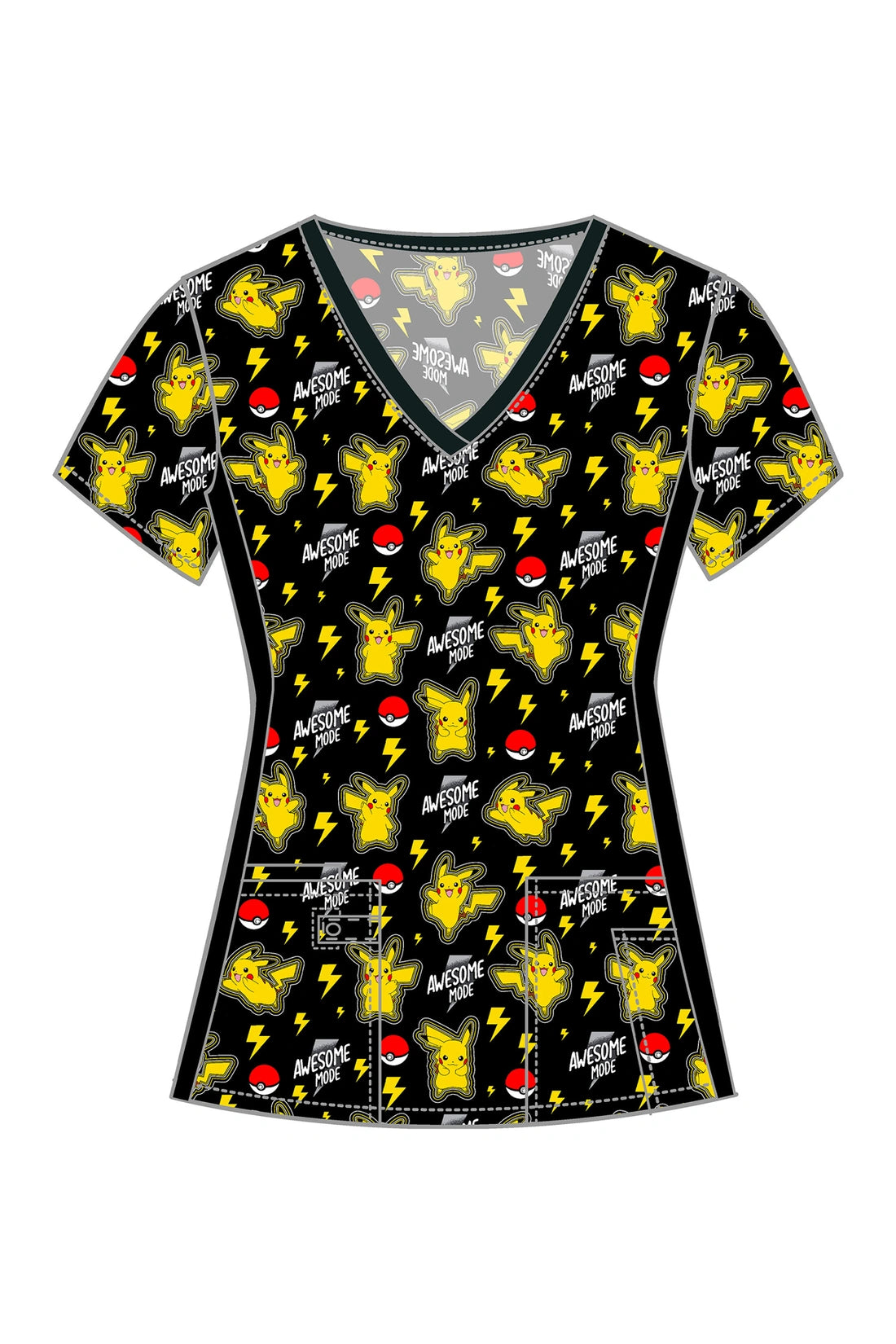 TOP MUJER TOONIFORMS DISNEY TF636